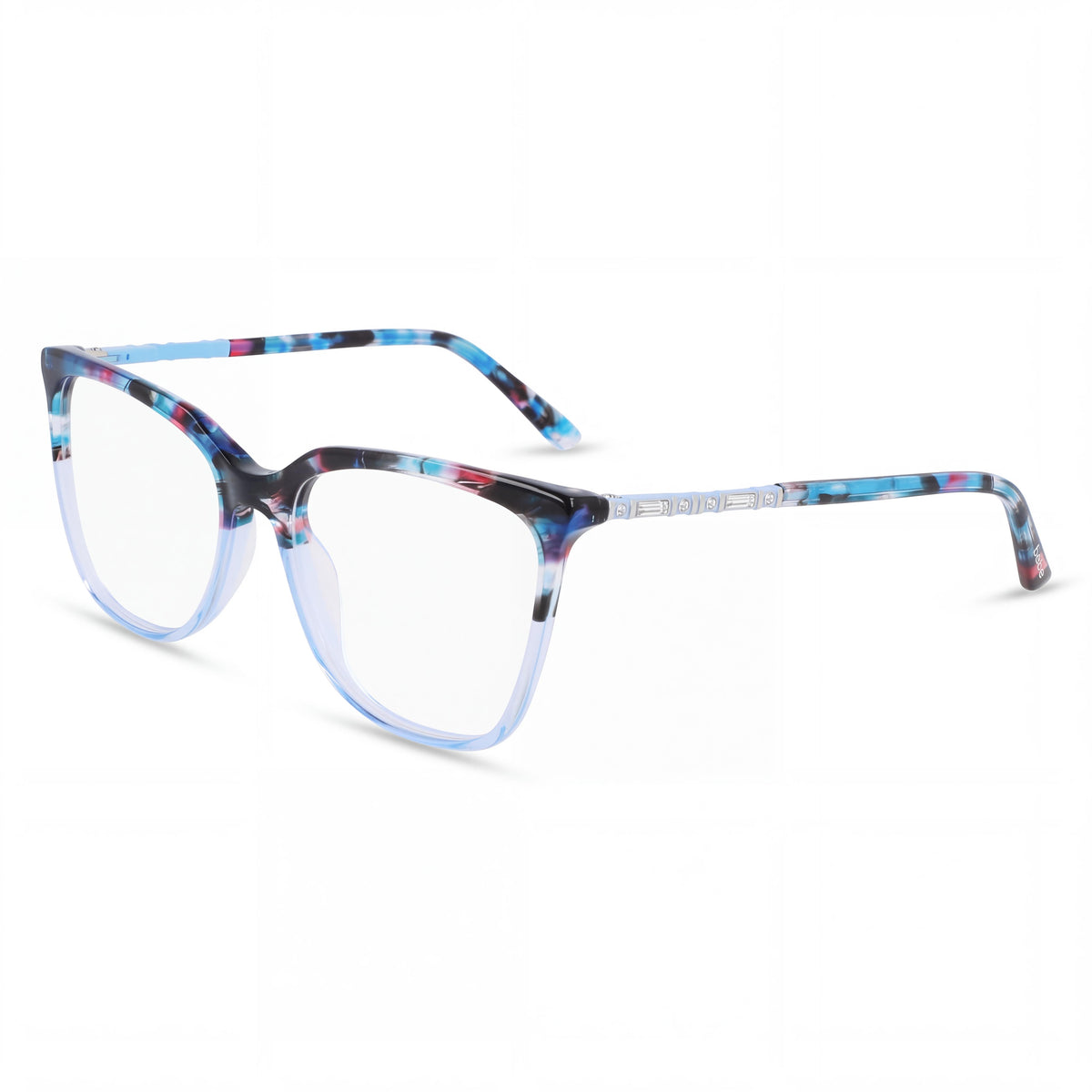bebe Bb5191 Men's Blue Metal Eyeglasses 54mm, Photo 1