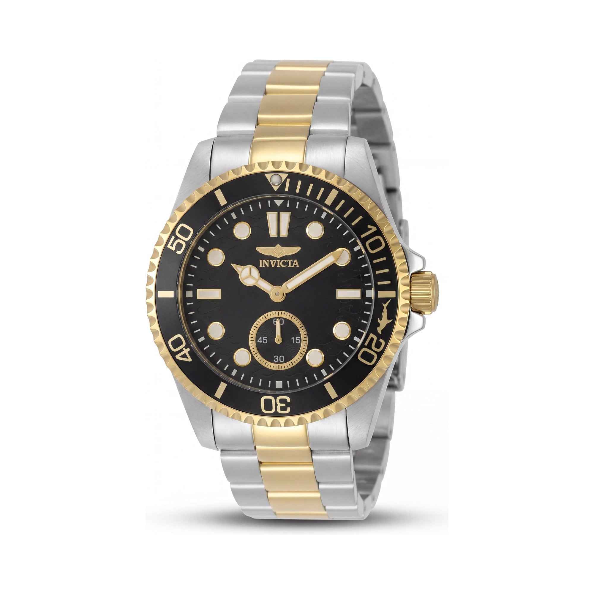 Reloj de cuarzo Invicta Pro Diver 49426 para hombre, acero inoxidable de 43 mm, esfera negra, resistente al agua hasta 10 ATM, Photo 1