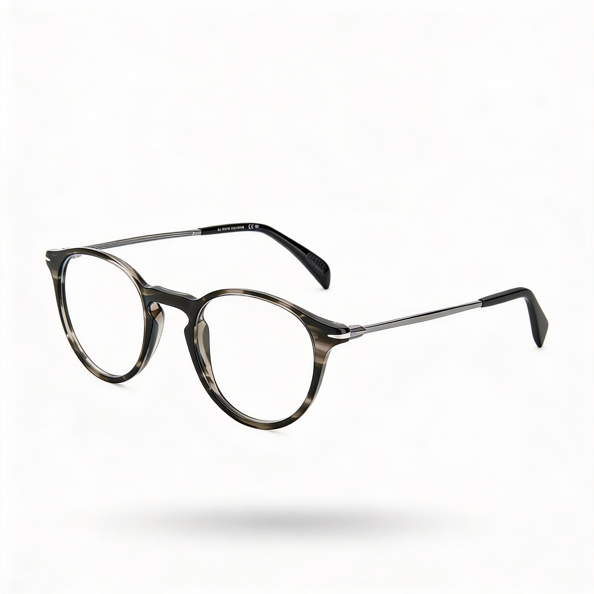 David Beckham Db 1049 Unisex Grey Horn Plastic Eyeglasses 48mm, Photo 1