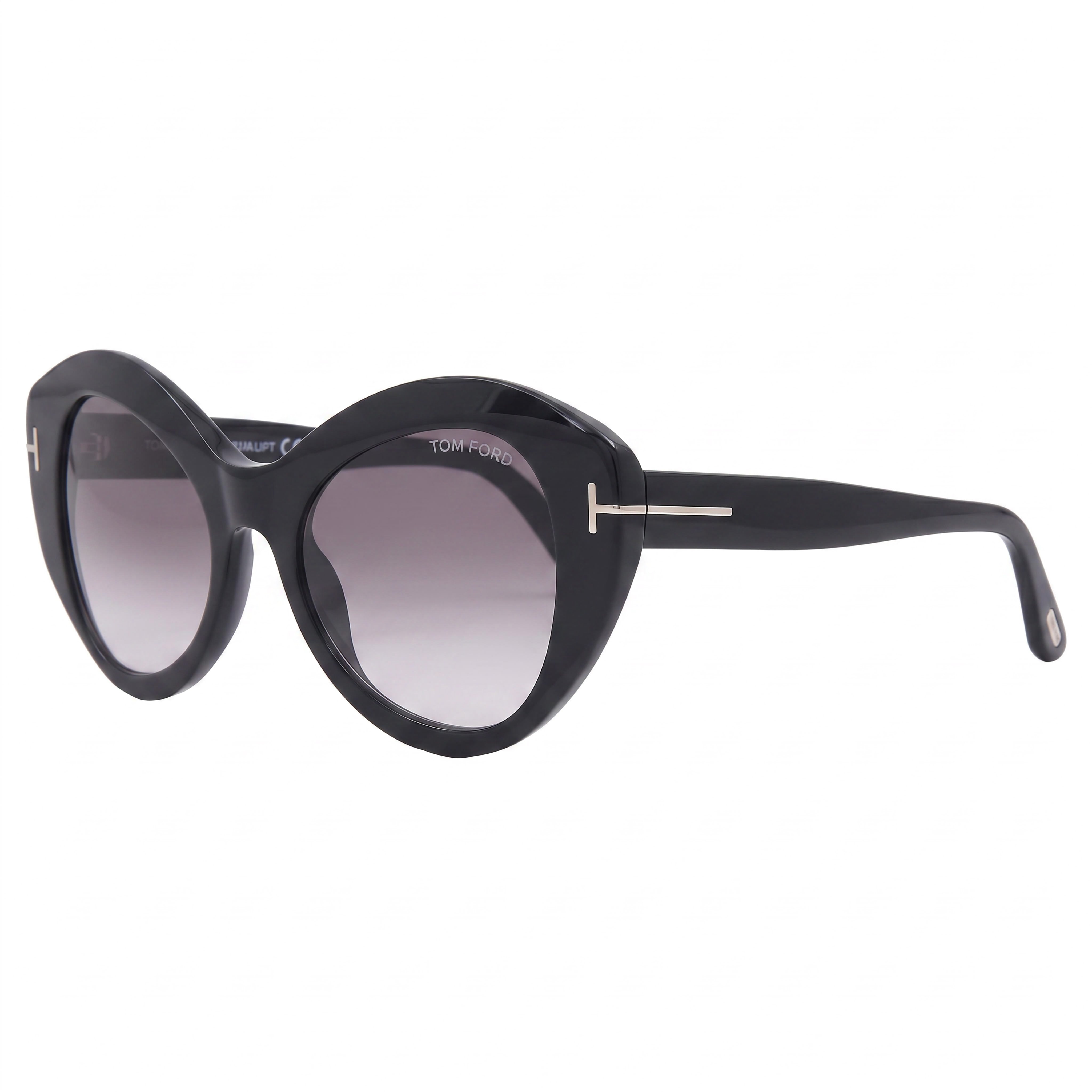 Tom Ford Guinevere FT1084 Women's Multi-coloured Plastic Butterfly Sunglasses 100% UV Protection 52mm, Photo 1