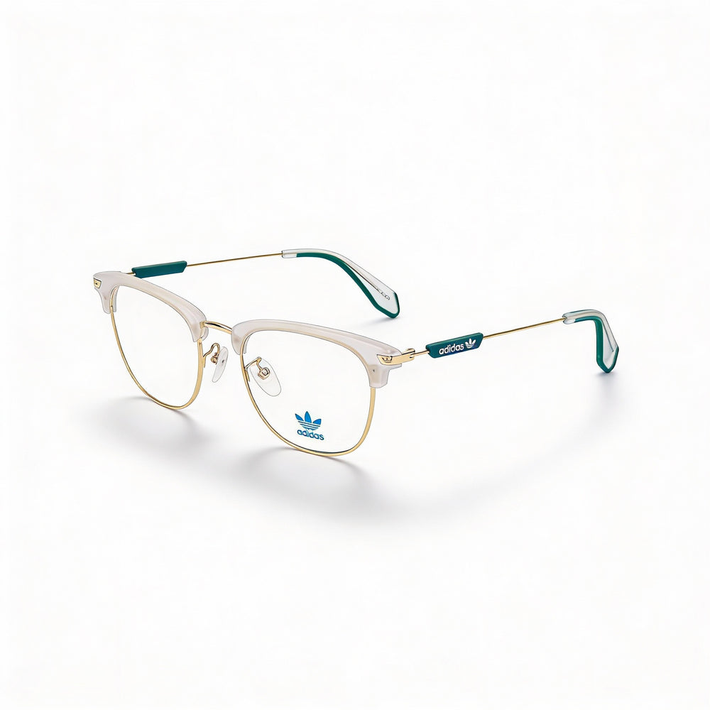 adidas Originals Casual Men's Metal Crystal Optical Frame with Polycarbonate Lenses UV Protected 49-19-145