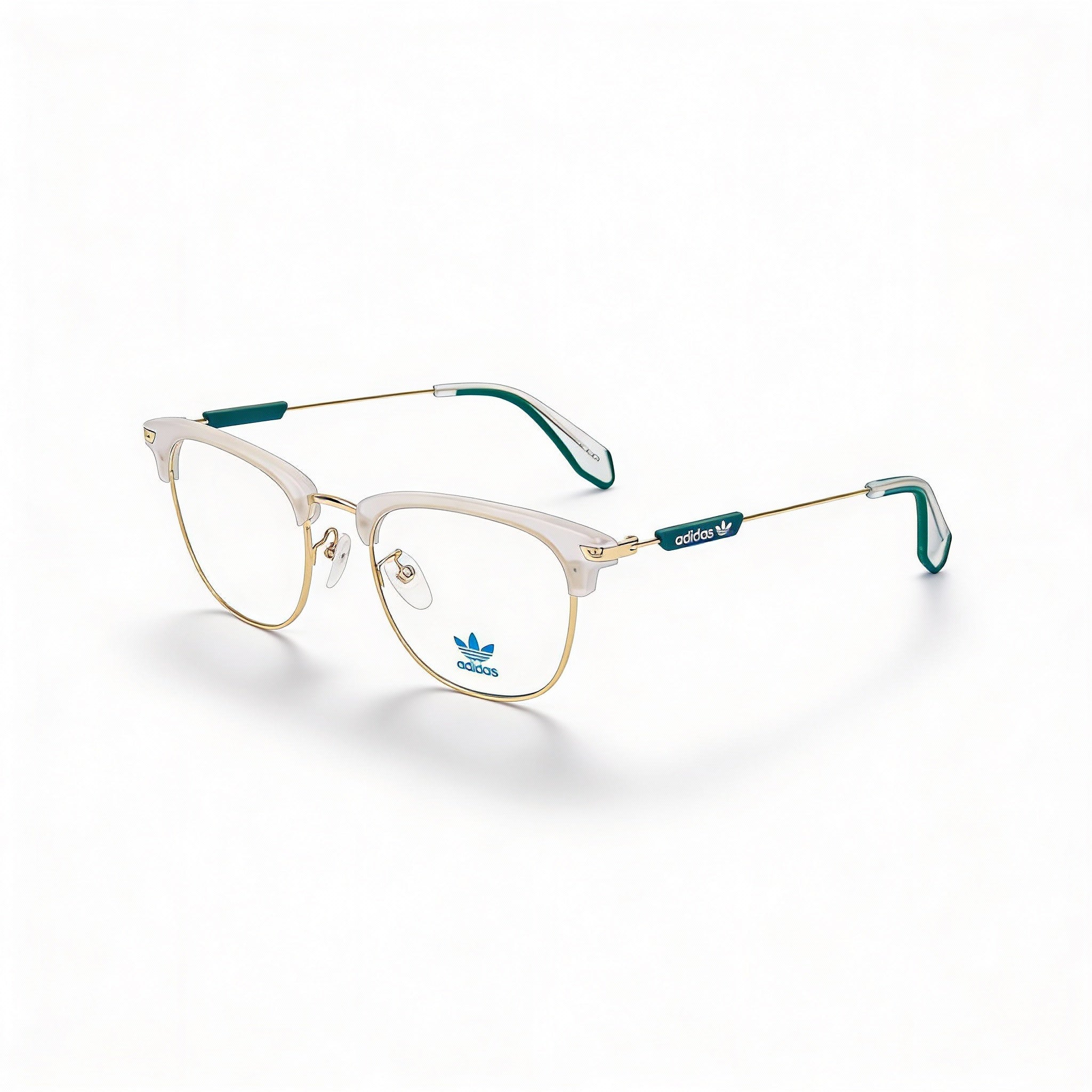 adidas Originals - Montura óptica informal de metal y cristal para hombre con lentes de policarbonato y protección UV (talla 49-19-145), Photo 1