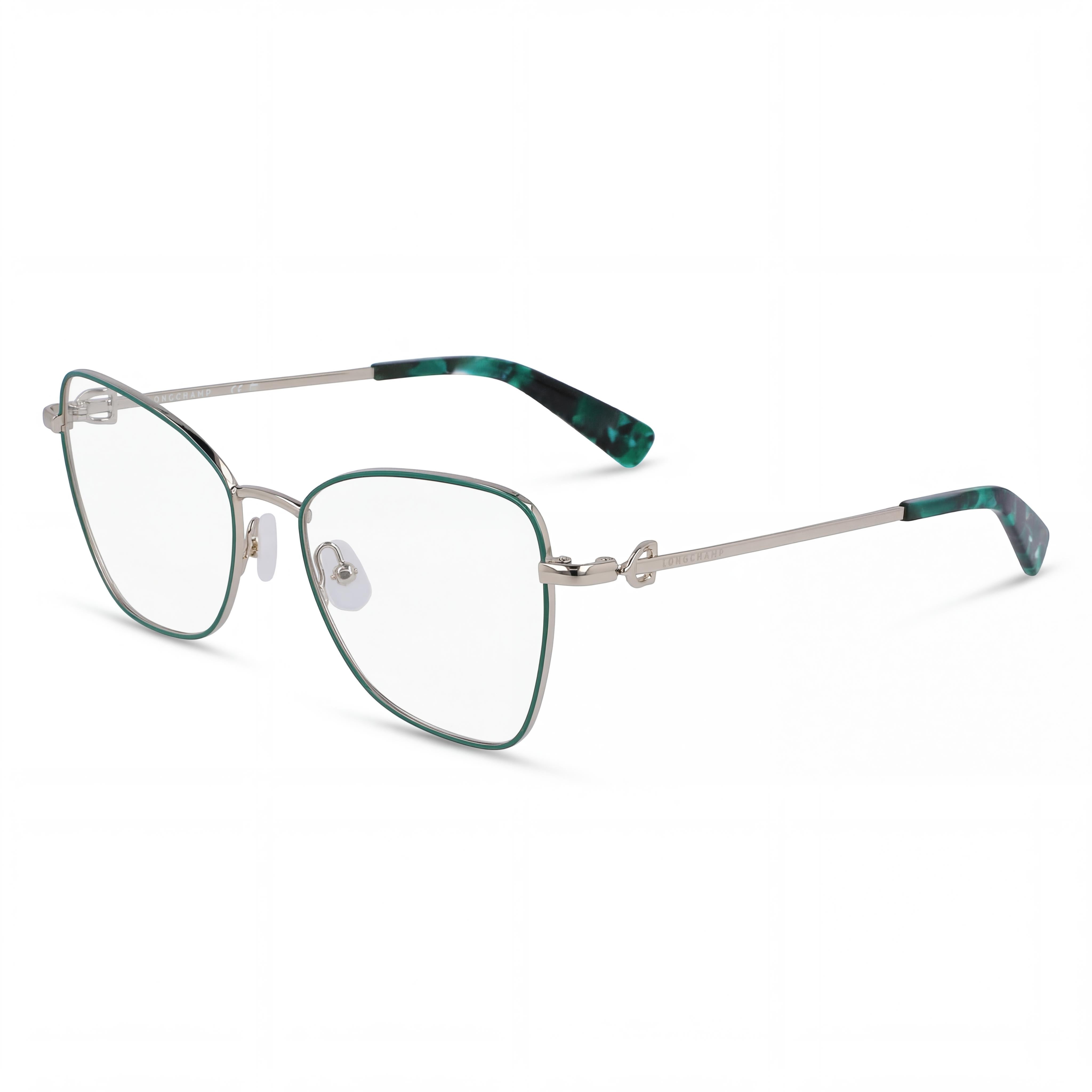 Gafas de sol Longchamp LO2157 con montura de metal dorado y lentes de policarbonato, 52 mm, Photo 1