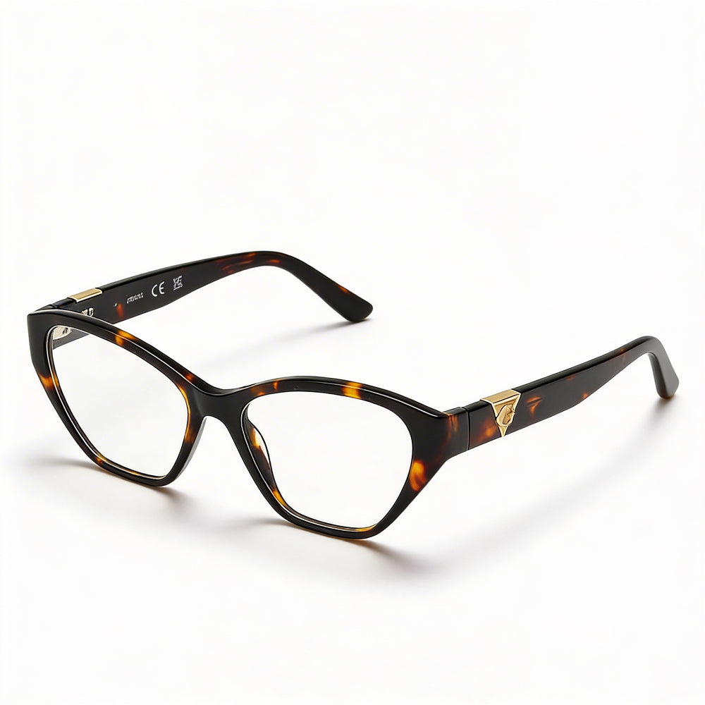 Guess Gu50162 Women's Dark Havana Frame Non- Polycarbonate Lens Eyeglass Frames, Size 51-16-135mm