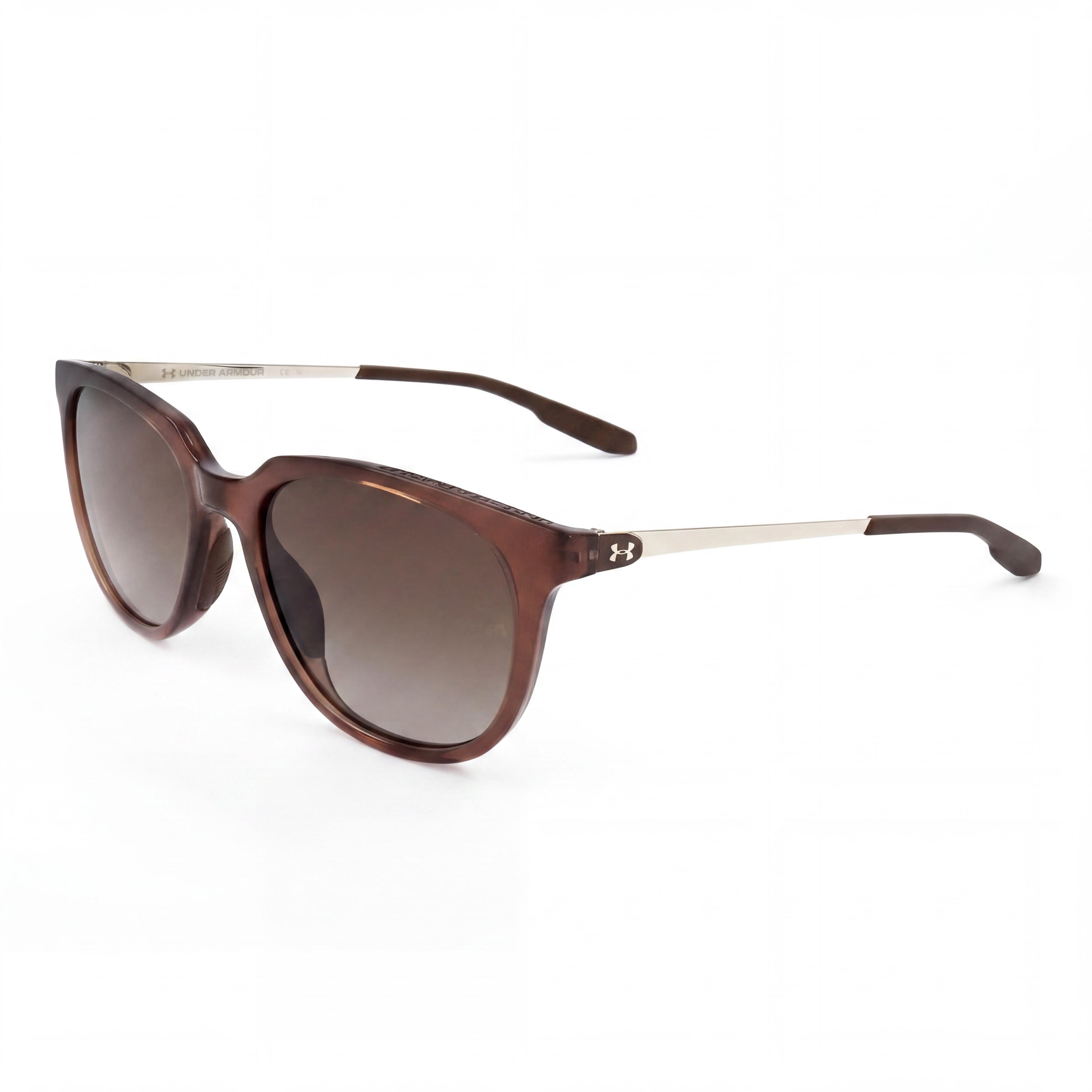 Under Armour Ua Circuit Women's Brown Crystal Polyamide UV Protection Sunglasses 54-18-145, Photo 1