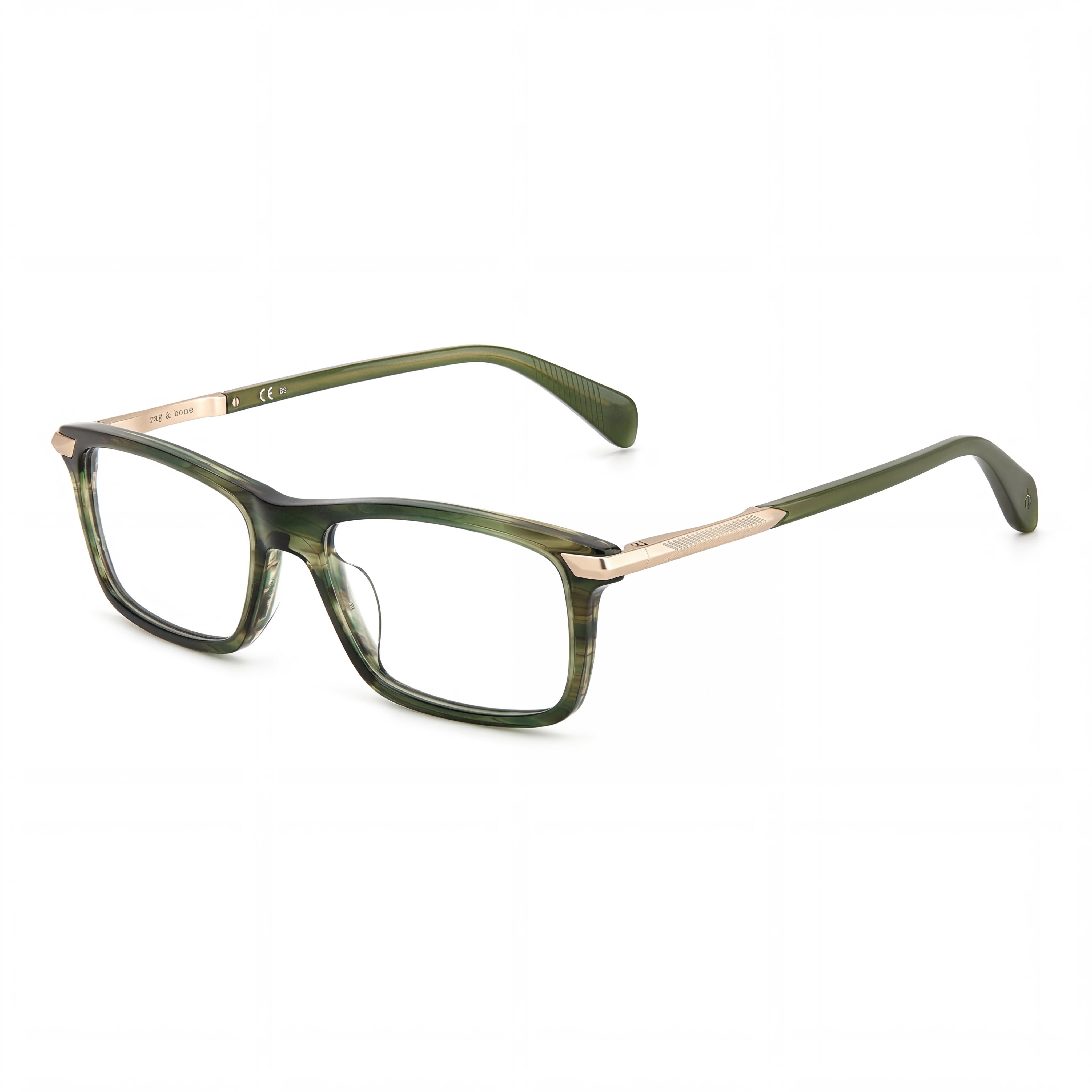 Rag & Bone Modern Women's Acetate Khaki Horn Non-Polarised Sunglasses 54mm, Photo 1