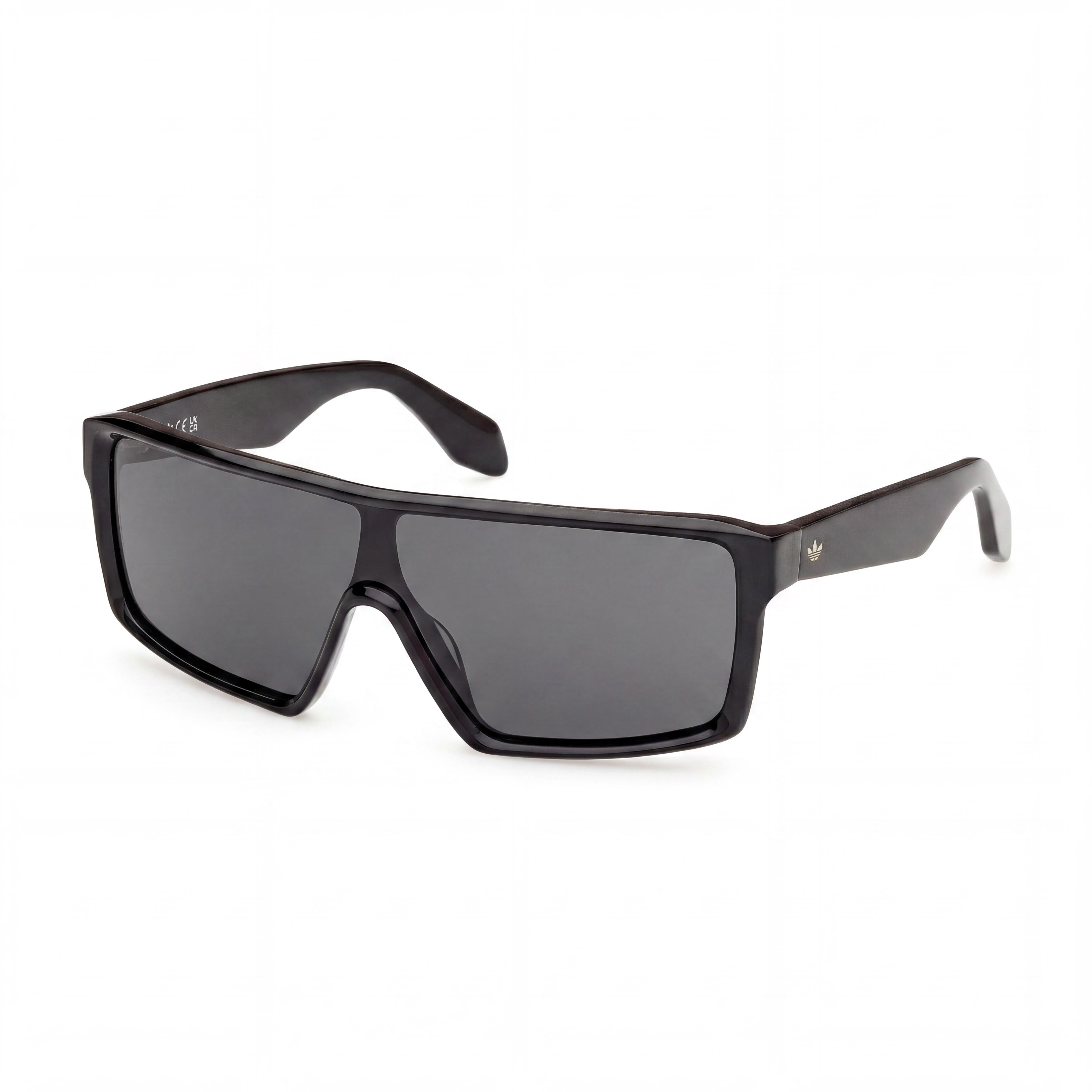 Adidas Originals Injected Sunglasses Unisex Black Acetate Frame Green Non-Polarized Lenses 18mm Bridge 150mm Temple, Photo 1
