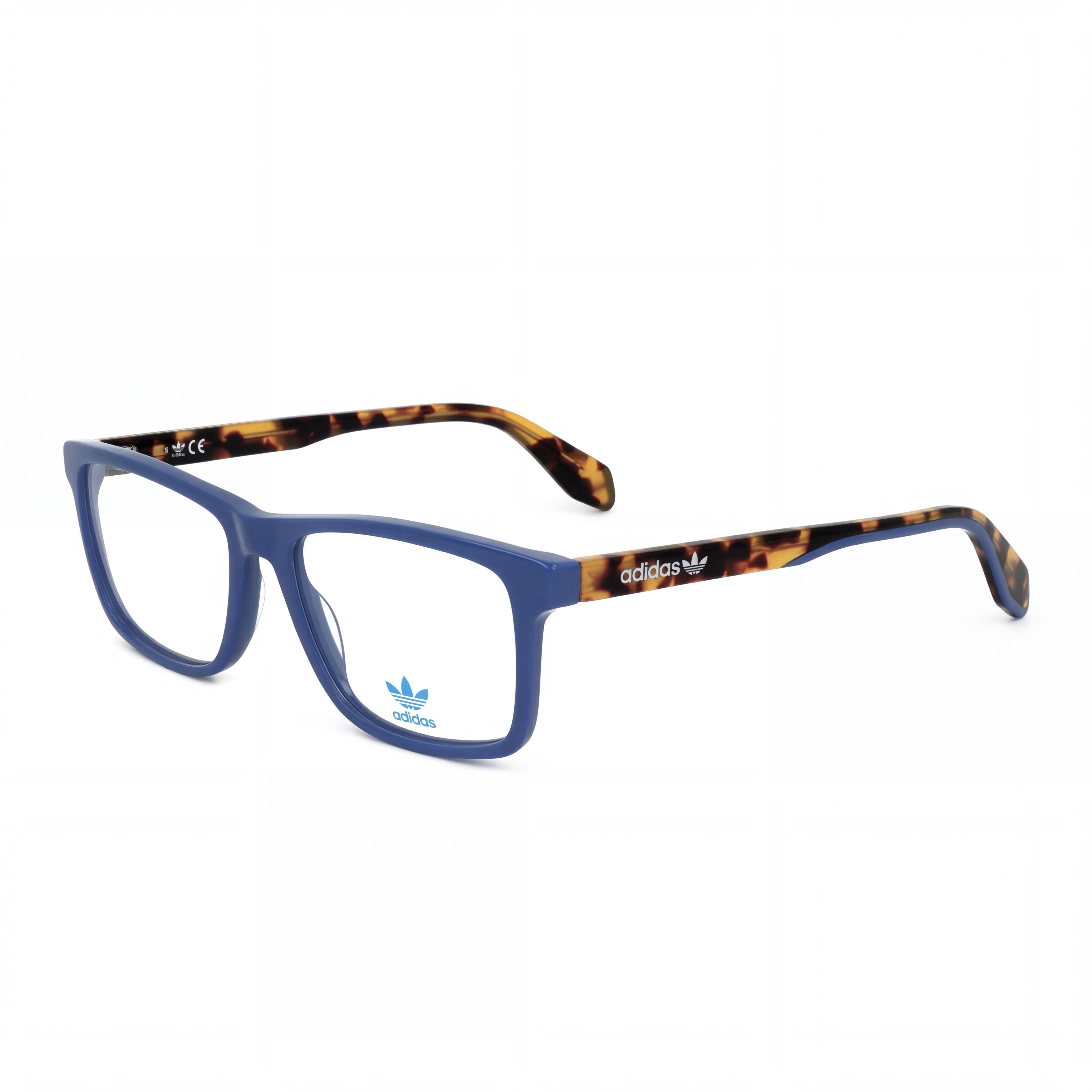 adidas Originals Casual For Men Shiny Blue Titanium Stainless Steel Acetate Optical Frames 53mm, Photo 1