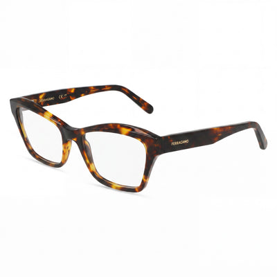 Gafas de sol polarizadas de metal unisex Ferragamo Sf2951n en carey oscuro con lentes de policarbonato de 53 mm