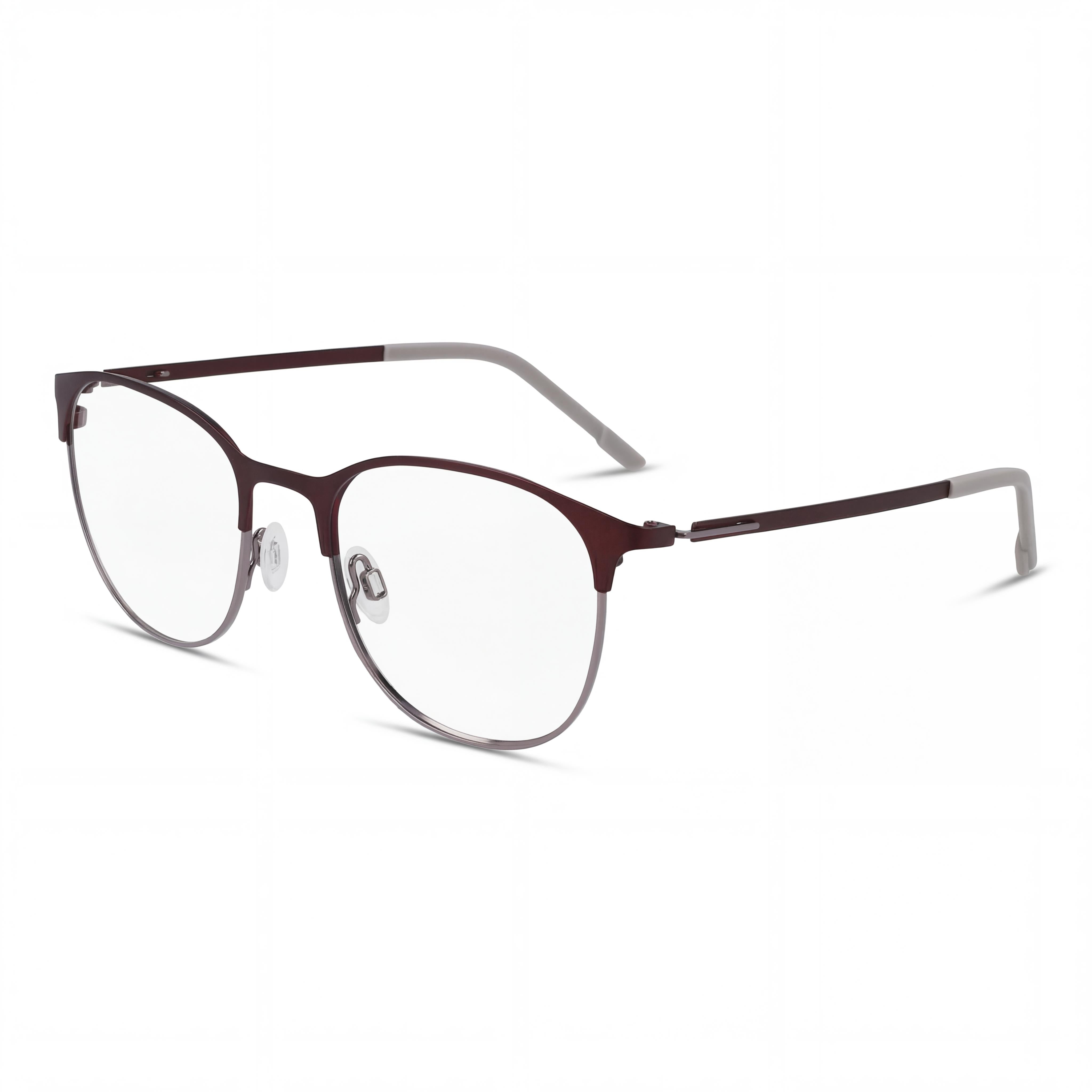 Gafas Flexon E1142 Unisex Montura Metálica Lente Ciruela Medianoche Mate 51mm Puente 20mm Varilla 145mm, Photo 1