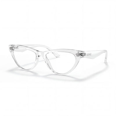 Gafas ópticas unisex Versace Classic de inyección con cristales y lentes de demostración, lente 52 mm, puente 17 mm, varilla 145 mm