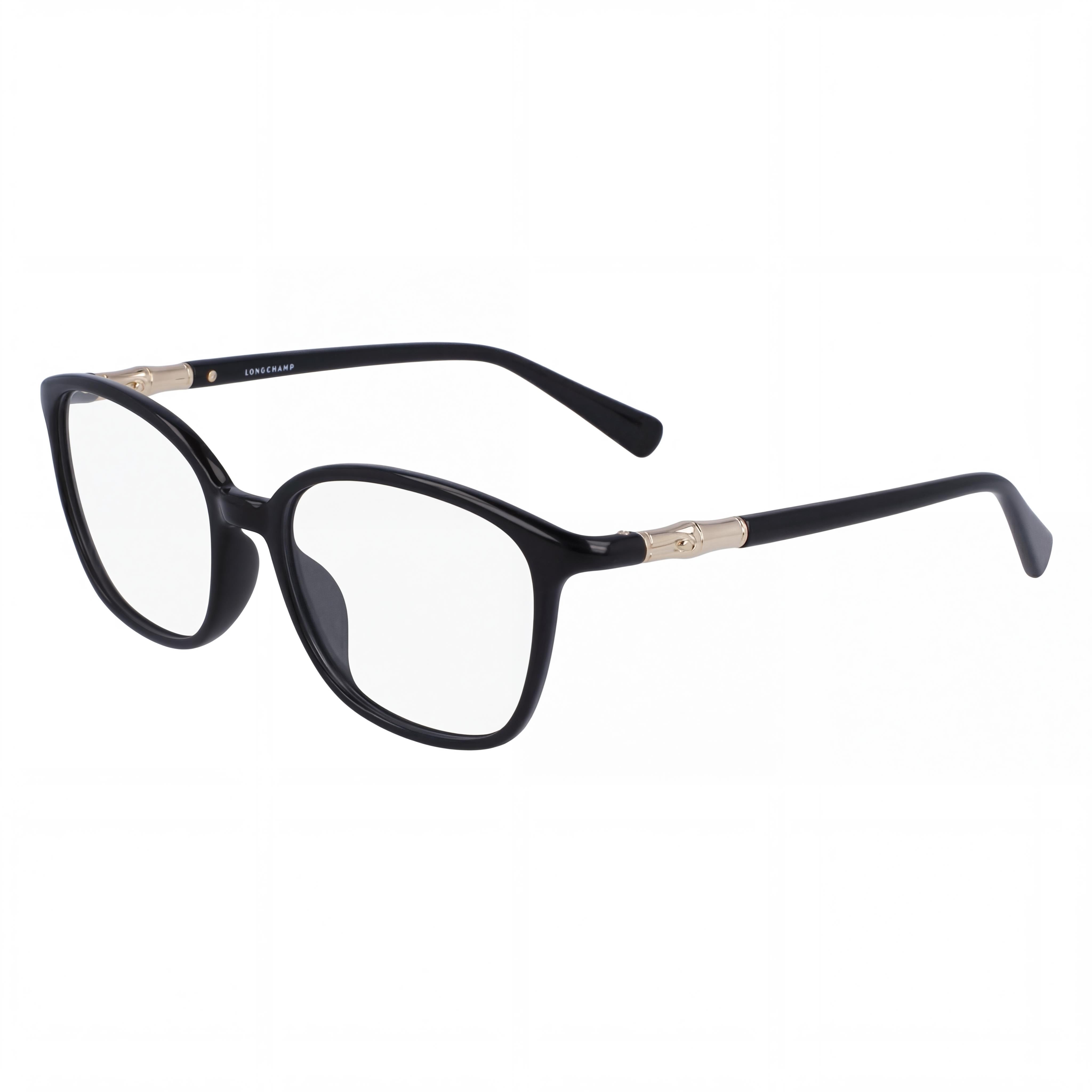 Longchamp LO2706 Black Square Eyeglasses for Women, Plastic, 52mm, Photo 1