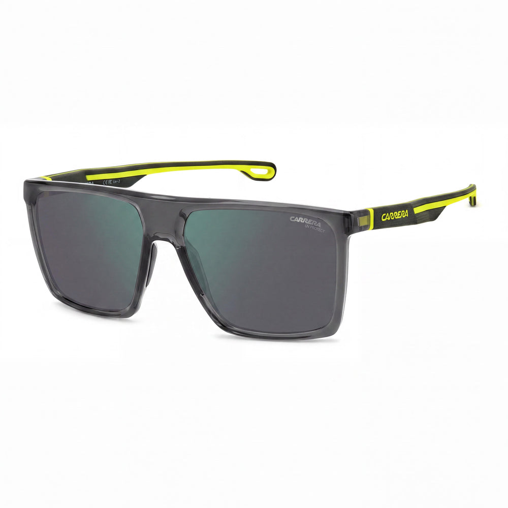 Carrera CASUAL Gafas de sol de mujer gris amarillo flúor de poliamida ecológica no polarizadas UV 400 58mm