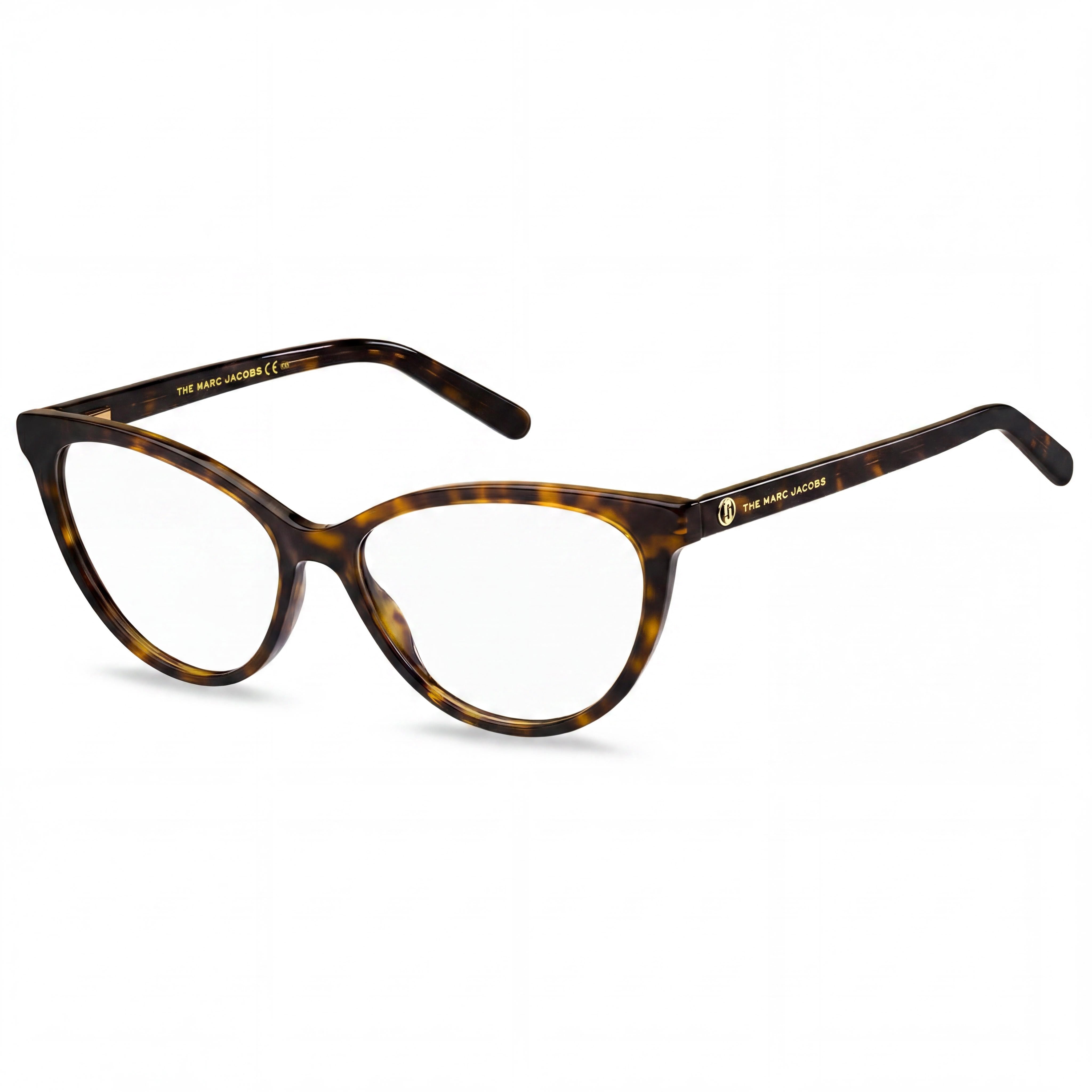 Marc Jacobs Marc 560 Gafas Ópticas para Mujer, Montura de Acetato Contemporánea, Lente de Policarbonato, Havana, 54mm, Photo 1