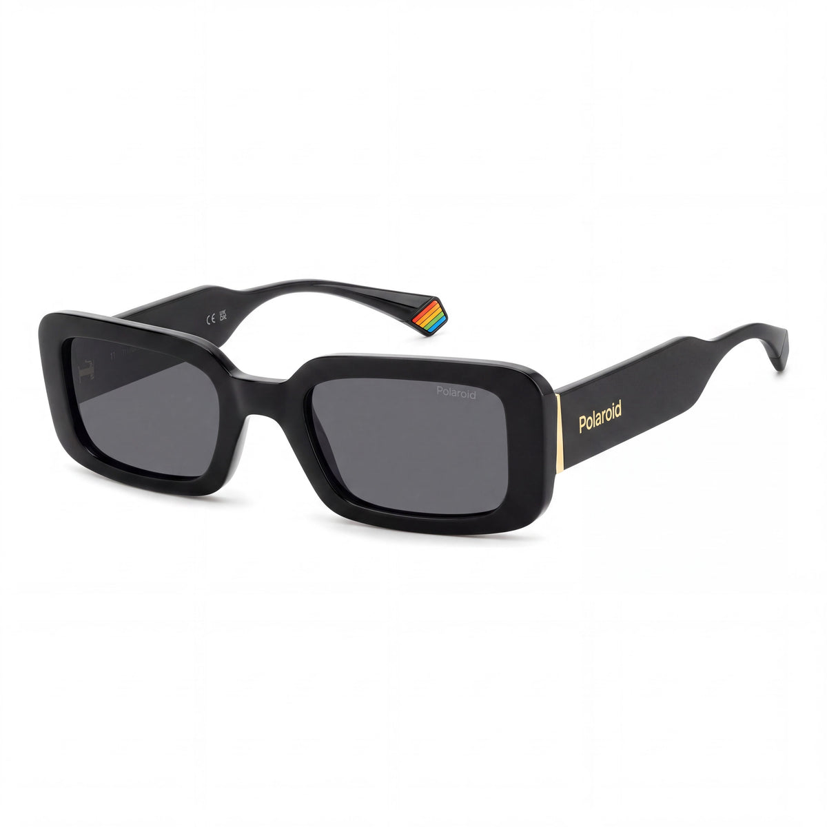 Polaroid Pld 6208/S/X Women's Grey Polycarbonate Frame Sunglasses with Grey Polarized UV Protection Lenses 52mm, Photo 1