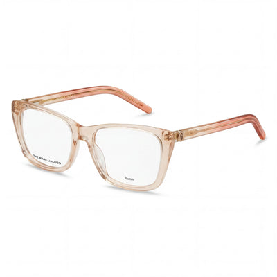 Marc Jacobs Marc 598 Women's Transparent Beige Plastic Optical Frames with Polycarbonate Lens 54mm