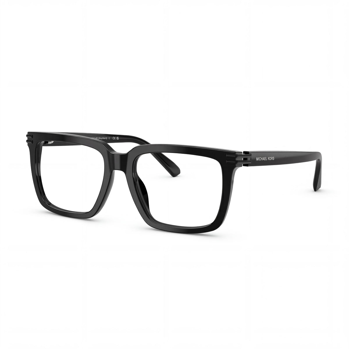 Michael Kors Mk4155u Bayshore Universal Fit Prescription Ready Men's Black Plastic Eyeglasses 57mm, Photo 1