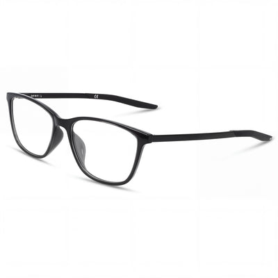 Nike 7284 Women's Black Acetate Lightweight Sunglasses with UV Protection, 54mm Lens Width
