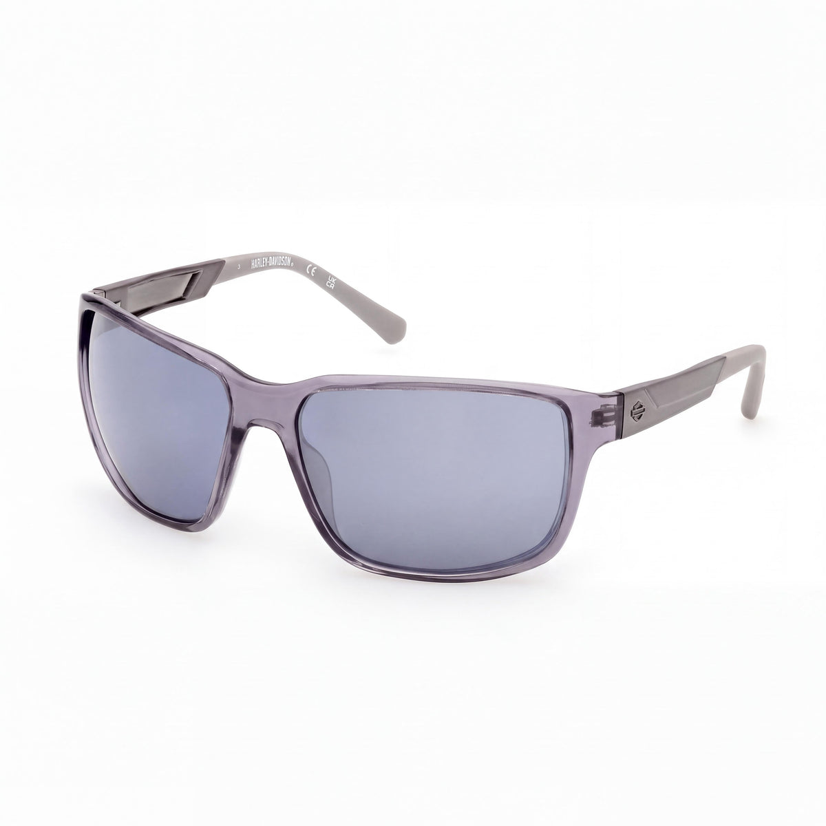 Harley-Davidson HD00026 Unisex Plastic Grey Gunmetal Frame Multicolor Lens Sunglasses 61-16-125, Photo 1