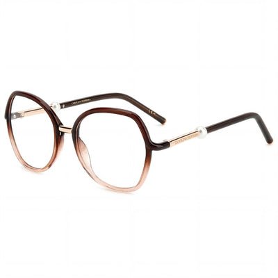 CAROLINA HERRERA Her 0080 Women's Brown Nude Polyamide Frame UV Protected Non- Polycarbonate Lenses 53mm