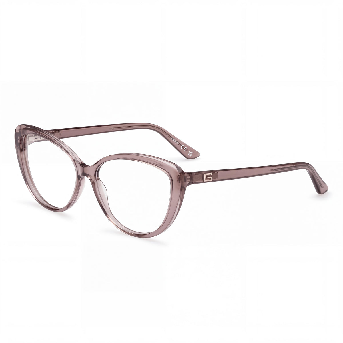 GUESS 2978@55059# Gafas de estilo moderno unisex con montura multicolor y lentes transparentes 140-14-42, Photo 1