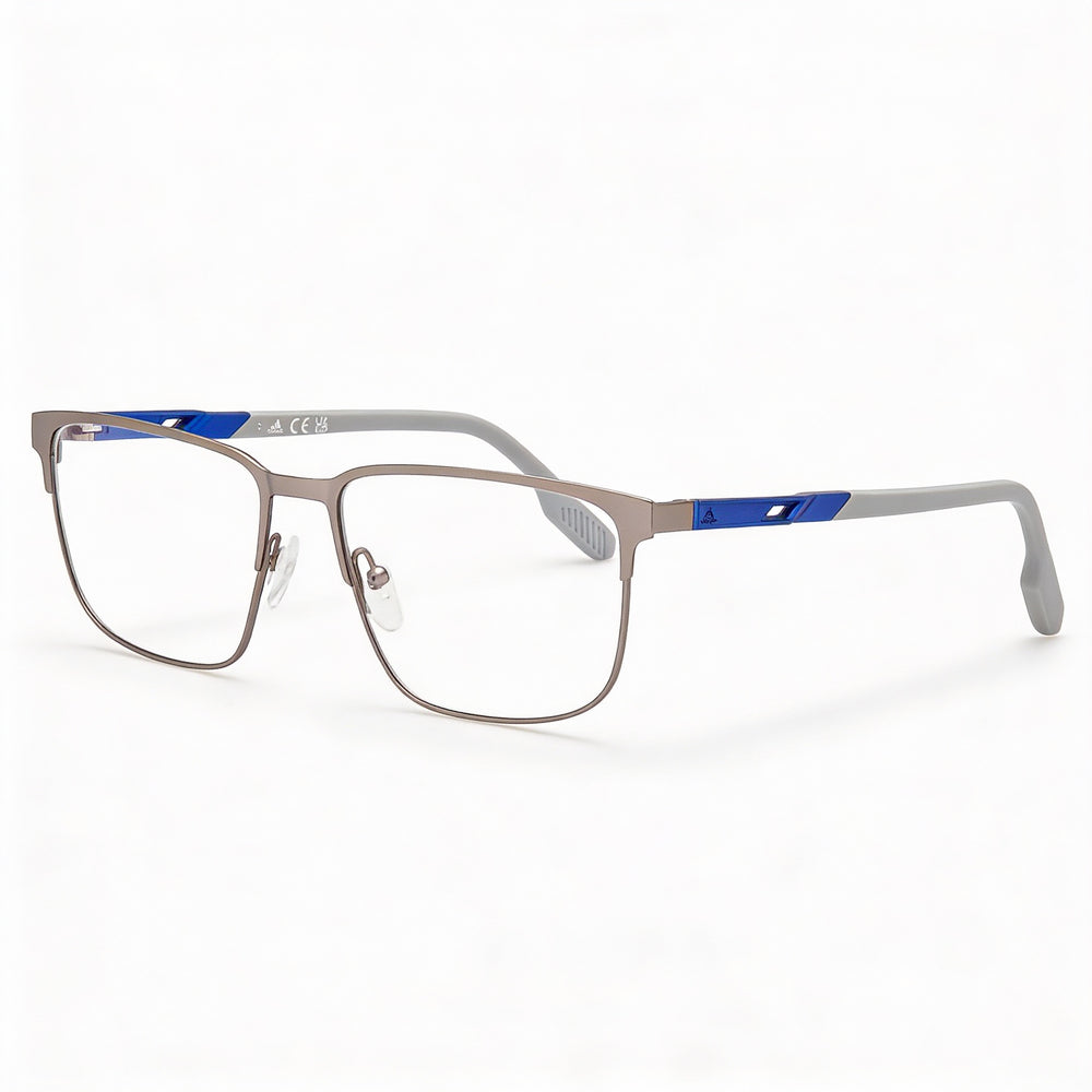 adidas Sp5074 Unisex Metal Non- Eyewear Matte Light Ruthenium Matte Grey 55mm