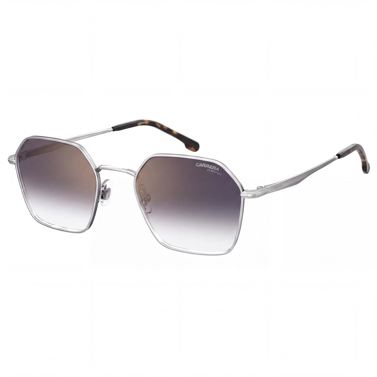 Gafas de sol Carrera Casual para hombre de acero inoxidable, color gris paladio con espejo dorado, no polarizadas, 53 mm, Photo 1