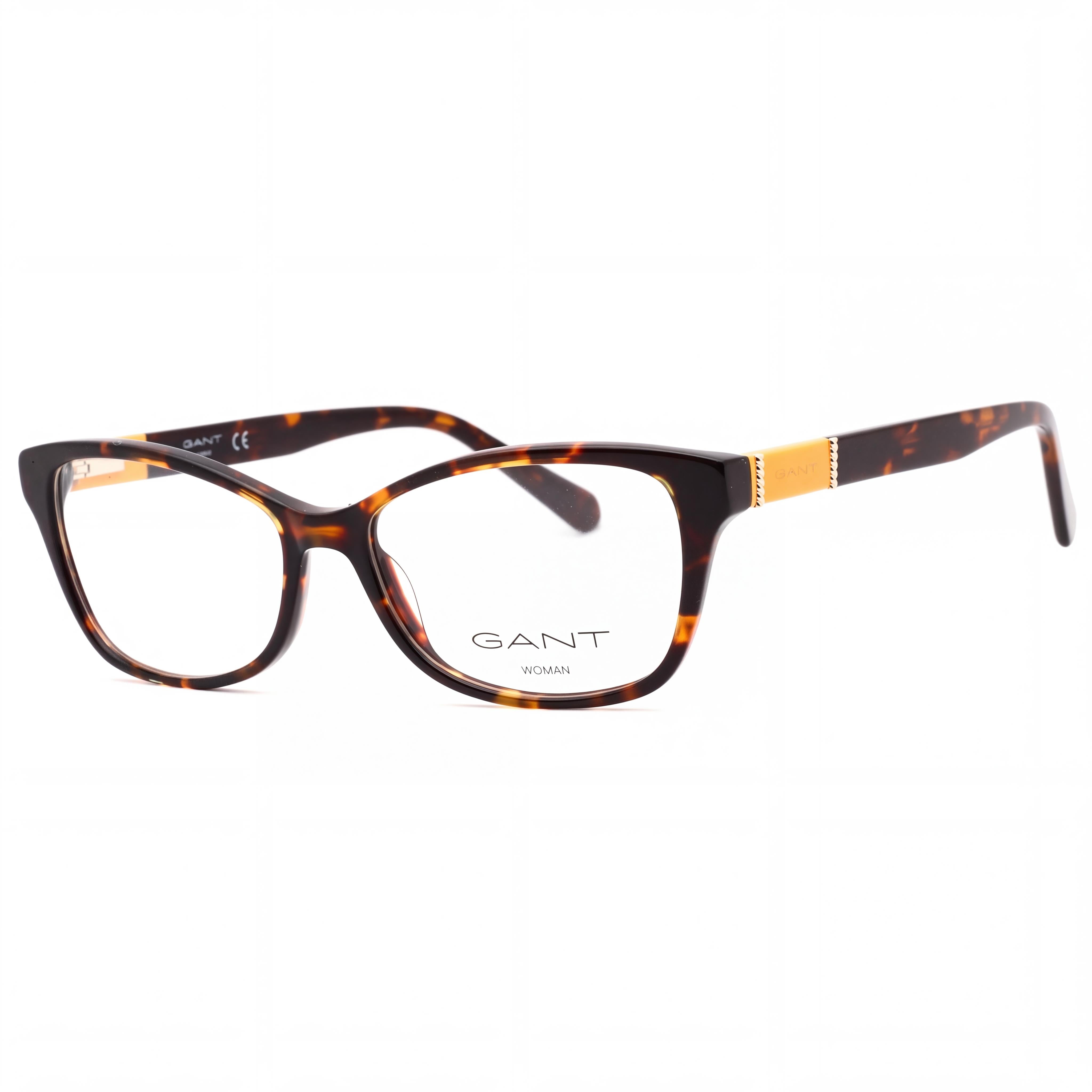 GANT Women's Casual Plastic Dark Havana Eyewear Lens 53mm Bridge 15mm Temple 140mm, Photo 1