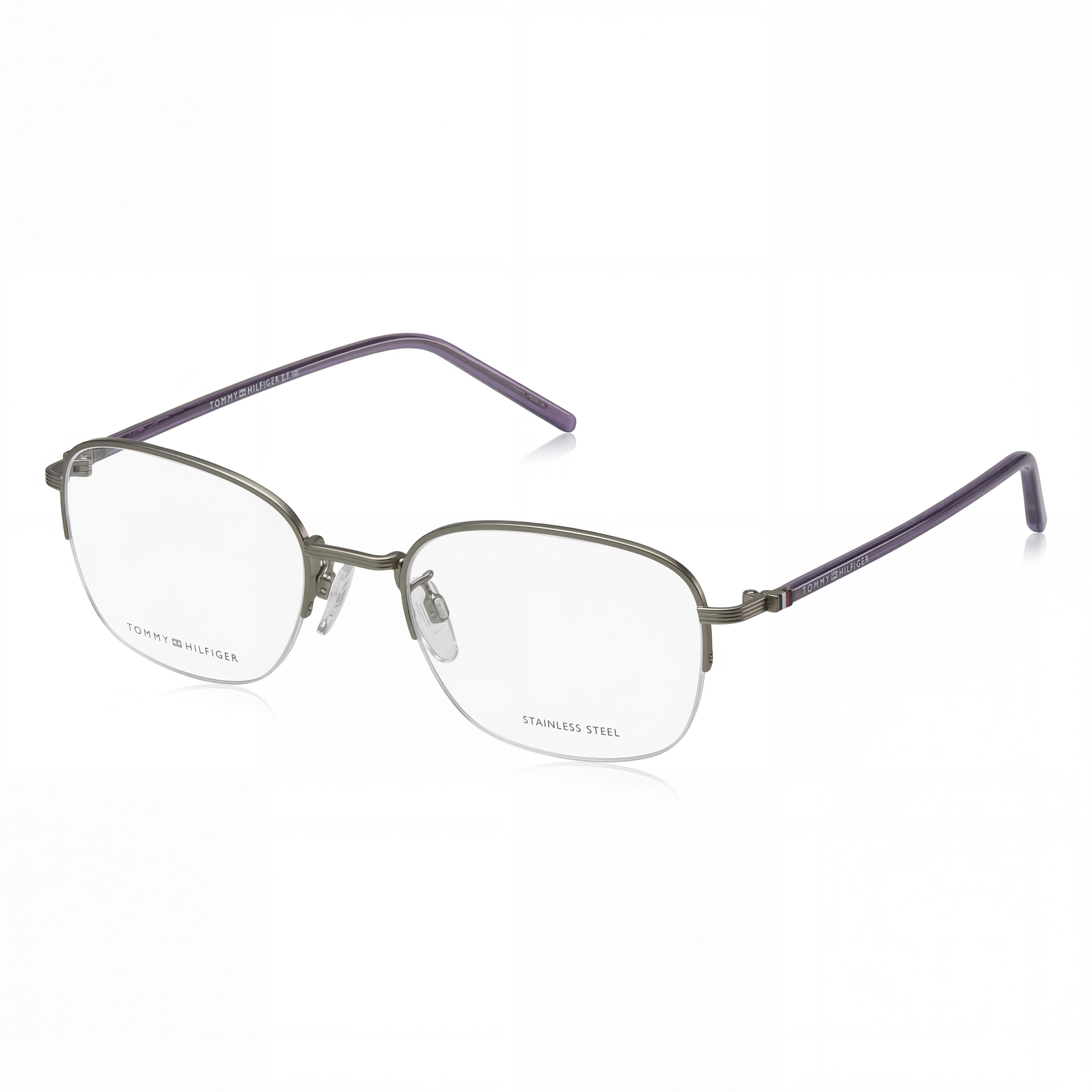 Tommy Hilfiger Modern Unisex Alloy Steel Matte Ruthen Sunglasses 54mm, Photo 1