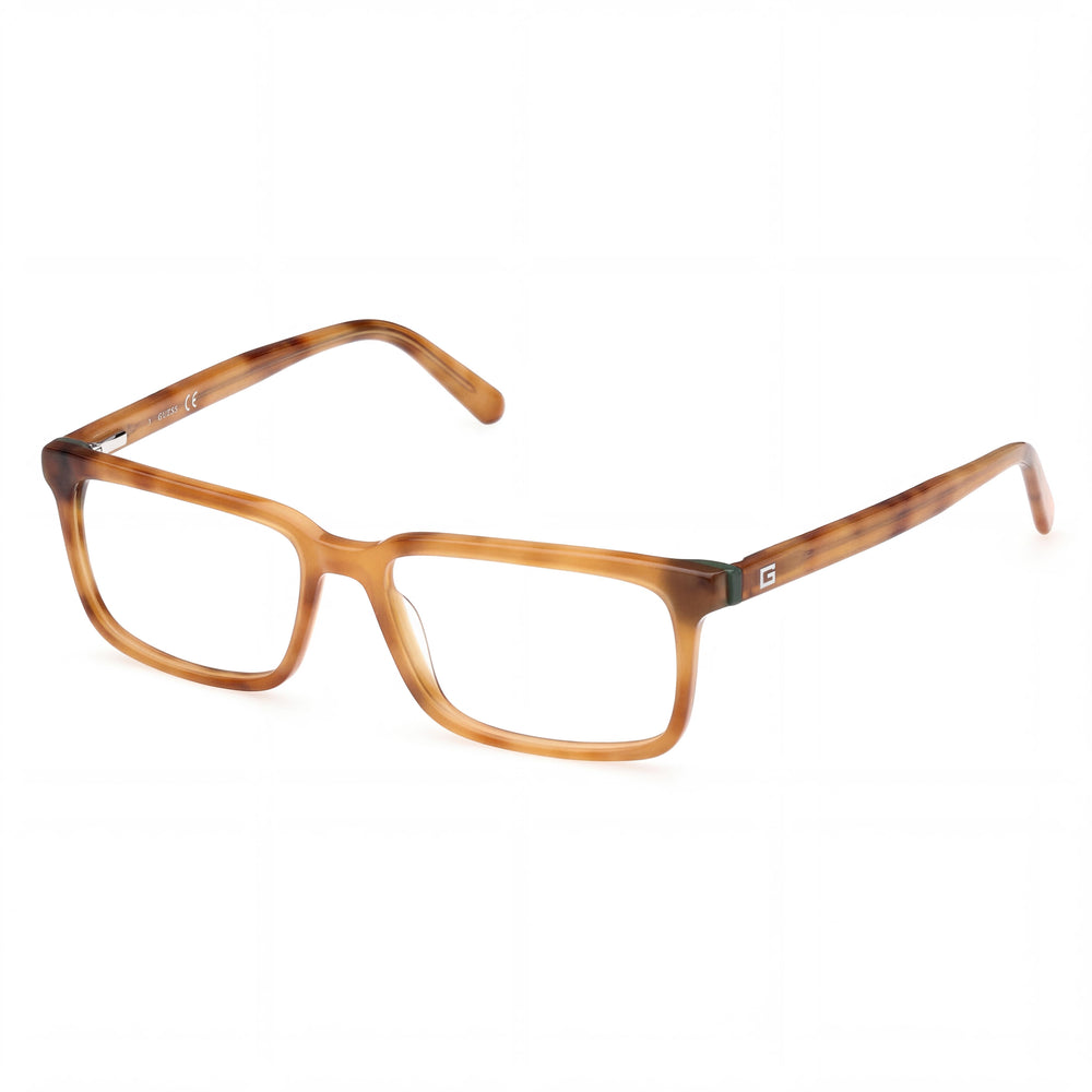 Gafas de mujer Guess Casual que presentan una montura de plástico en color Habana Rubio, ancho de lente de 54 mm