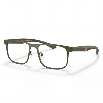 Emporio Armani Ea1163 Women's Matte Green Metal Optical Frame Eyeglasses 53mm Non Plastic Lens