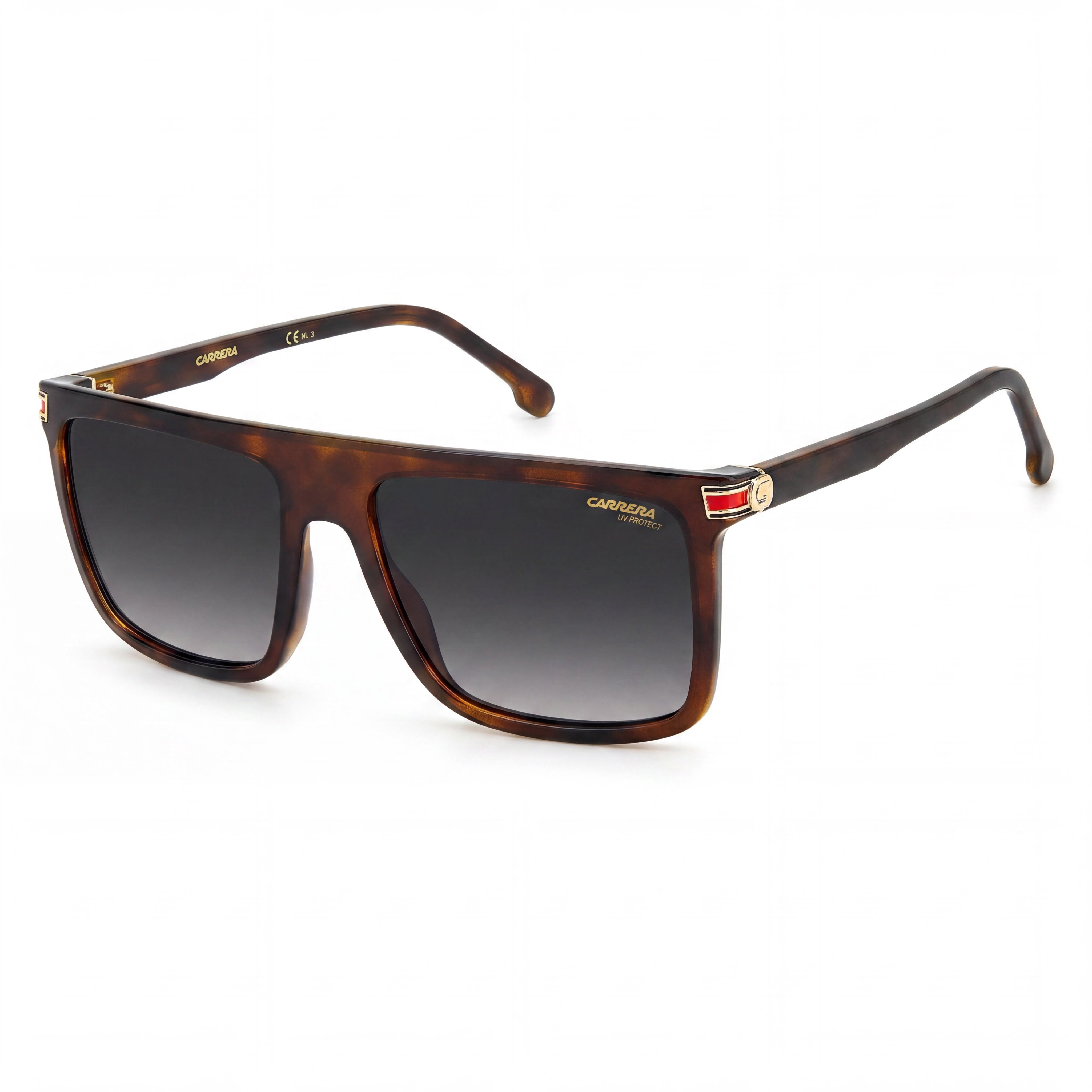 Carrera Contemporary Men's Dark Havana Injection Propionate Gradient UV Protection Sunglasses 58mm, Photo 1