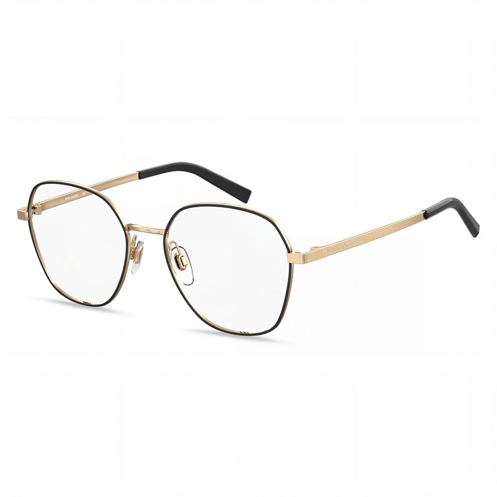 Marc Jacobs Marc 476/G/N Women's Metal Eyeglasses Frame in Black Gold, 54mm Lens Width, 18mm Bridge, 140mm Temple Length