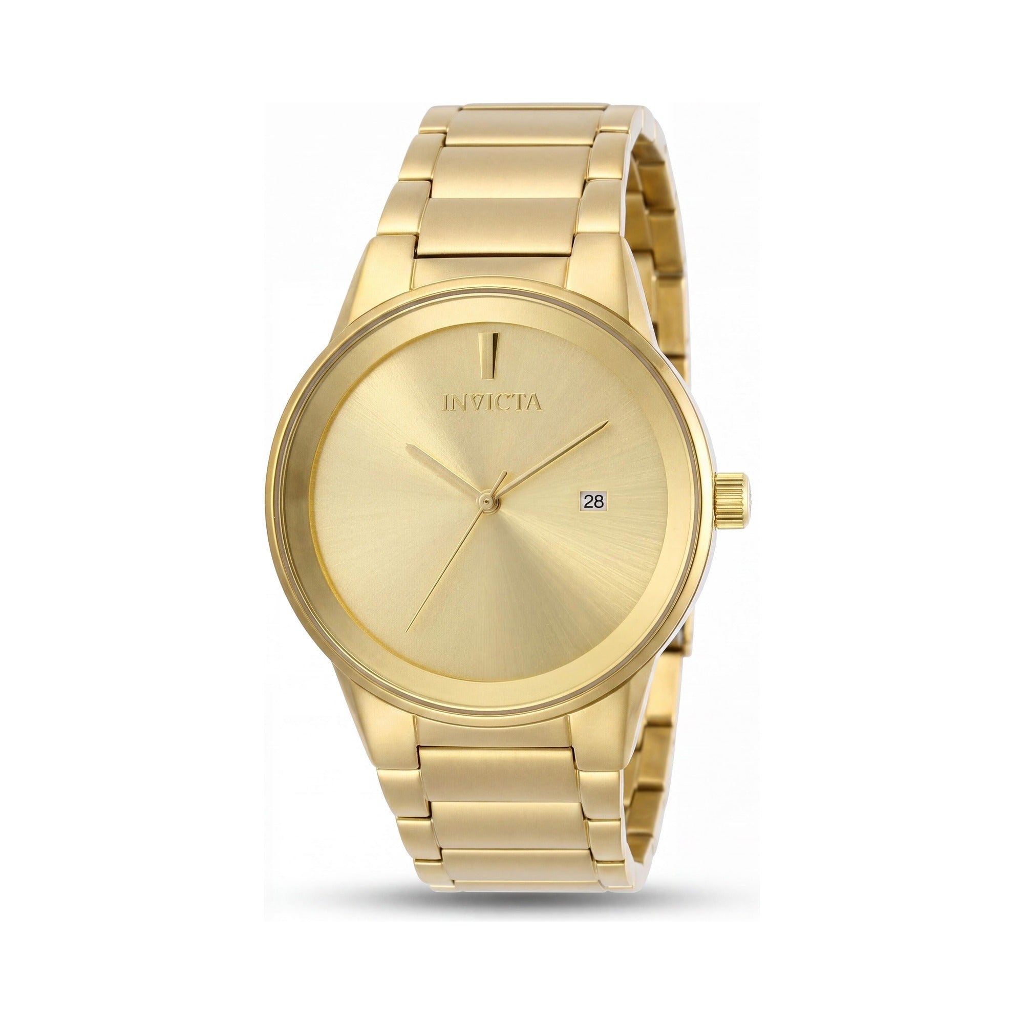 Invicta Specialty Men's Gold-tone Stainless Steel Quartz Water Resistant Watch 40mm, Photo 1