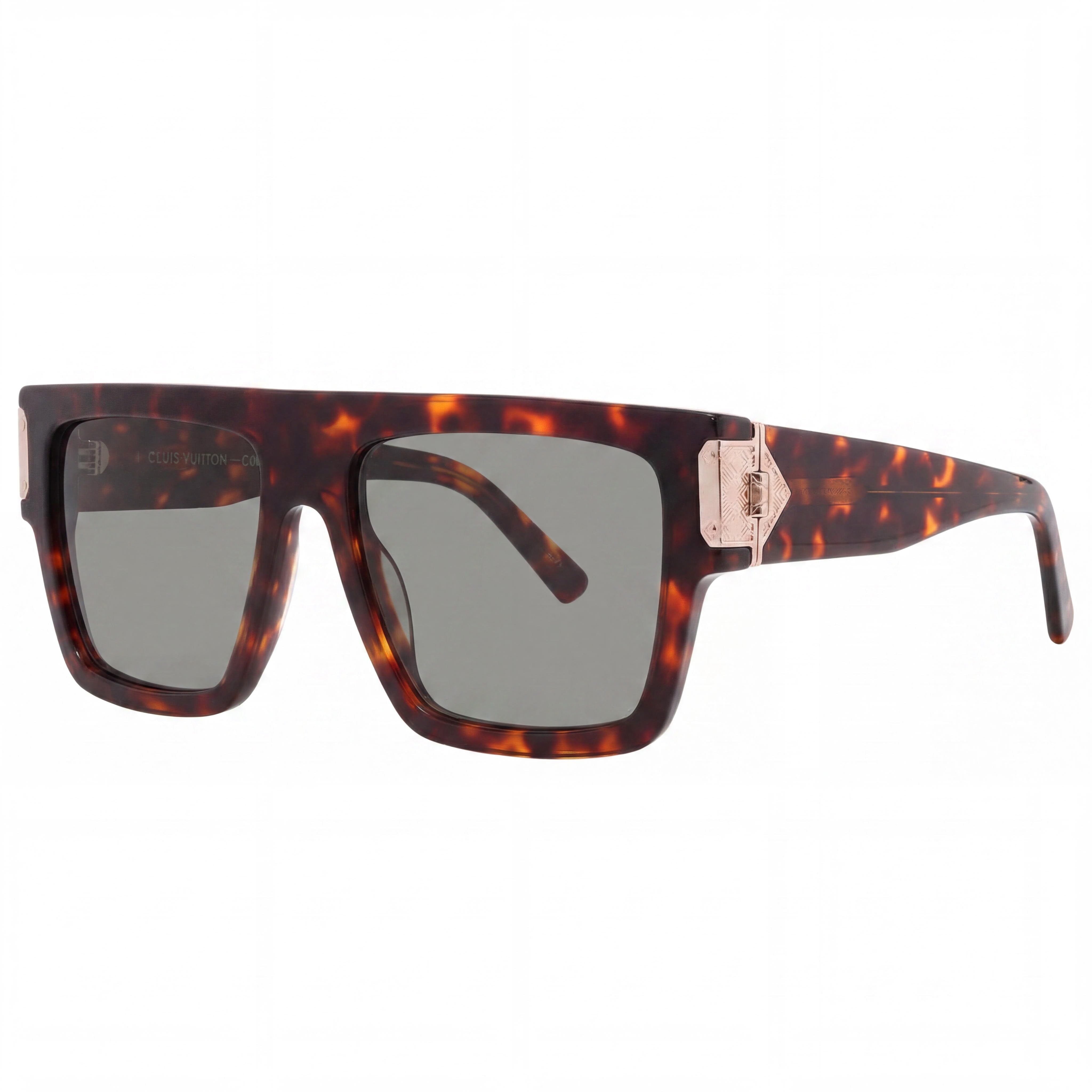 MCM Wayfarers Unisex Dark Havana Acetate Green Lens Sunglasses 55mm, Photo 1