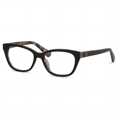 kate spade new york Carolan Gafas de Moda Plásticas de Habana Rosa Negra para Mujer con Lentes No Negras de 50mm