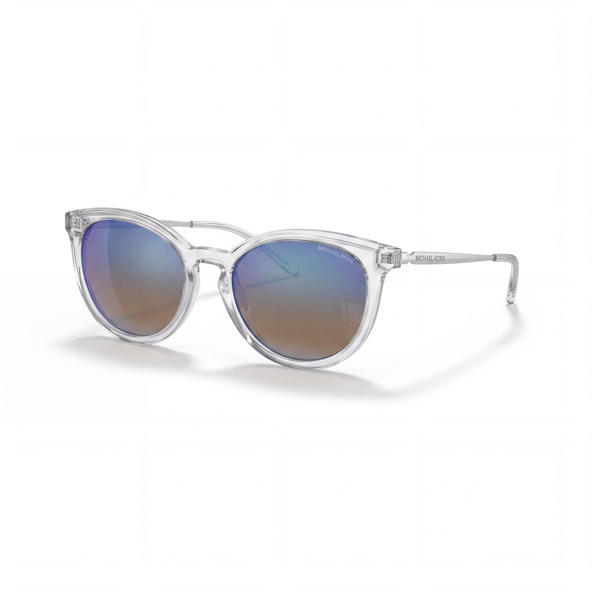Michael Kors 0mk1077 Women's Round Cristallo Plastic Sunglasses with 54mm Lens Width and UV Protection, Photo 1