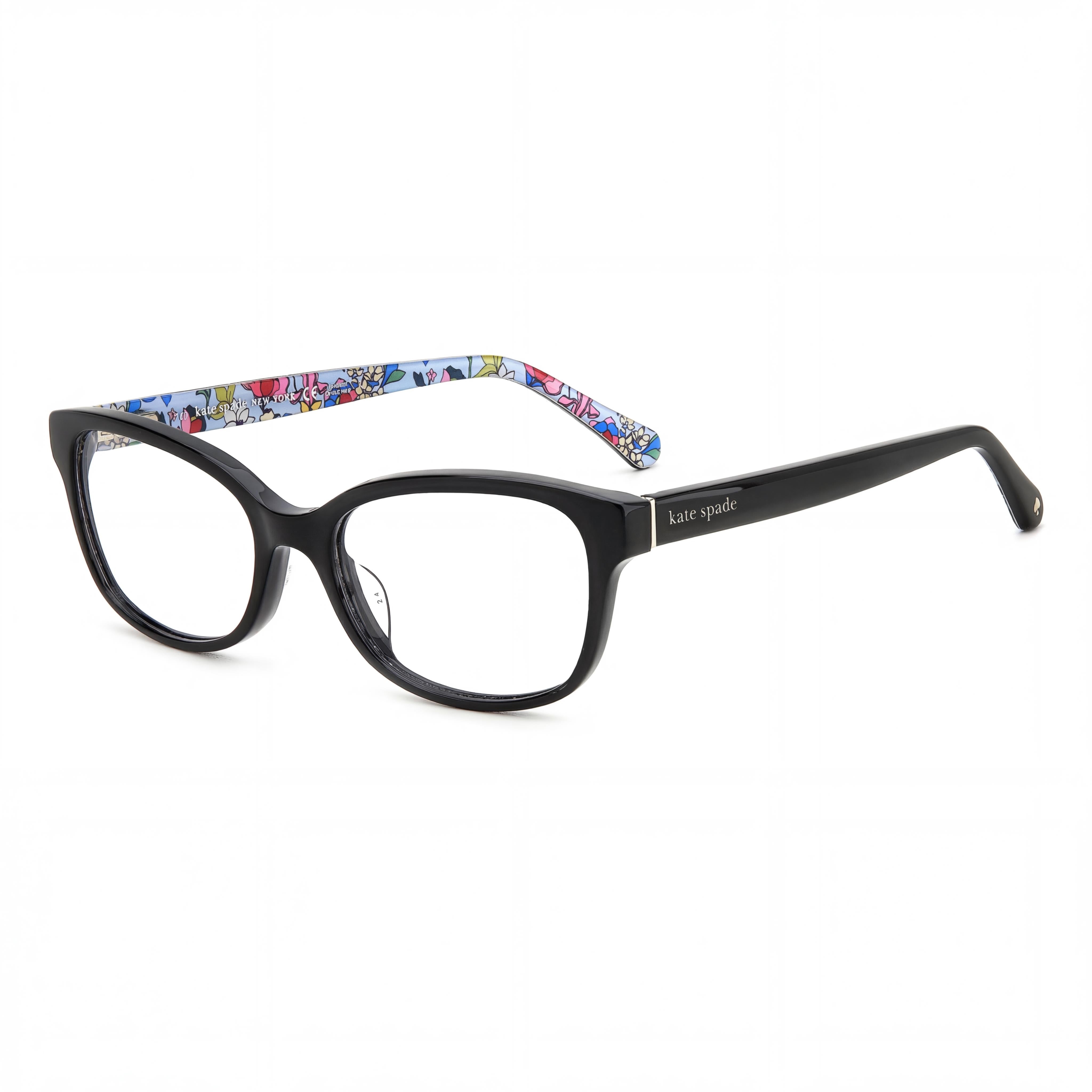 Gafas Ópticas Casuales de Acetato Negro kate spade new york para Mujer, Talla 51/16/140, Photo 1
