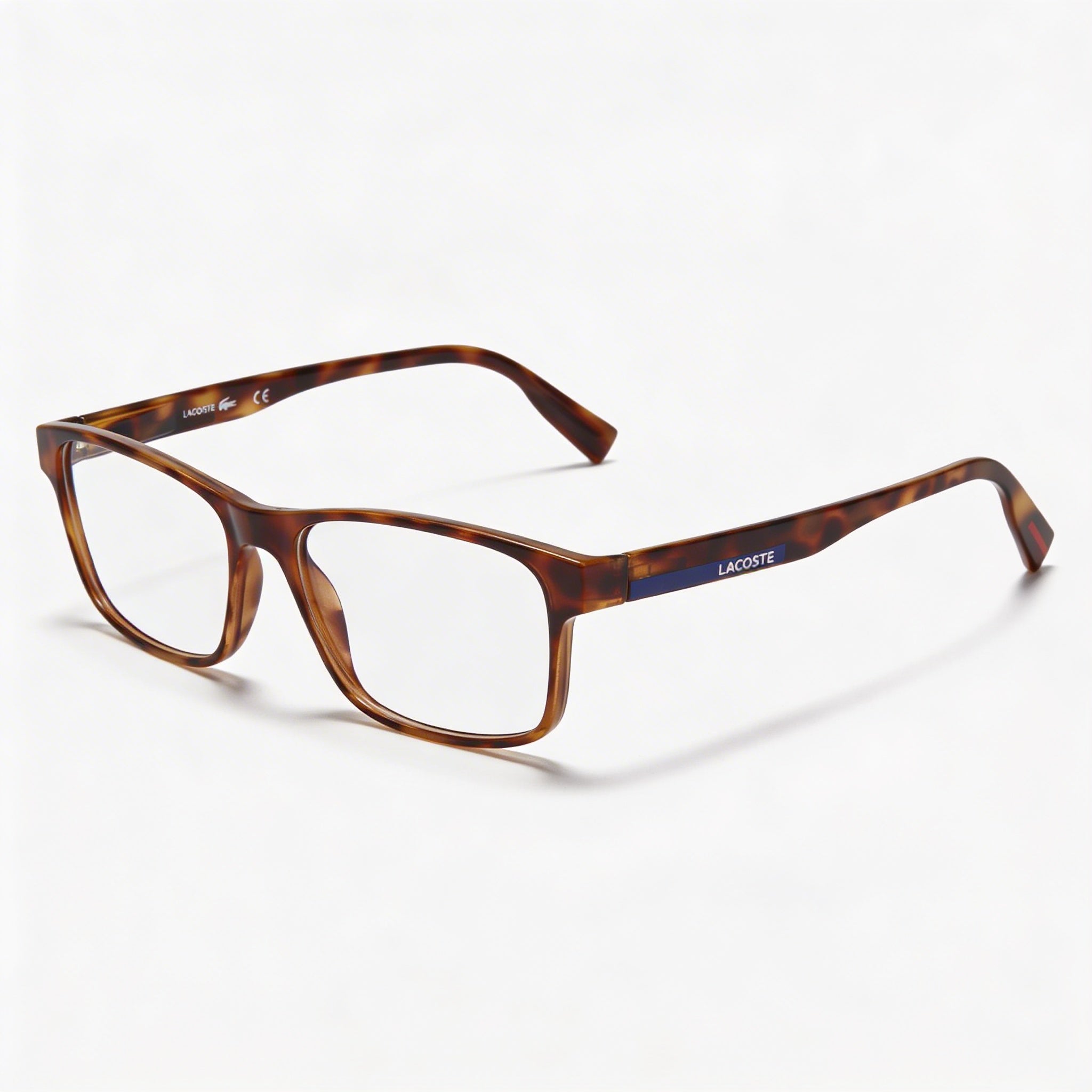 Lacoste Modern Unisex Sunglasses, Featuring Metal Frame Material & Havana Color, 52mm Lens Width, Photo 1