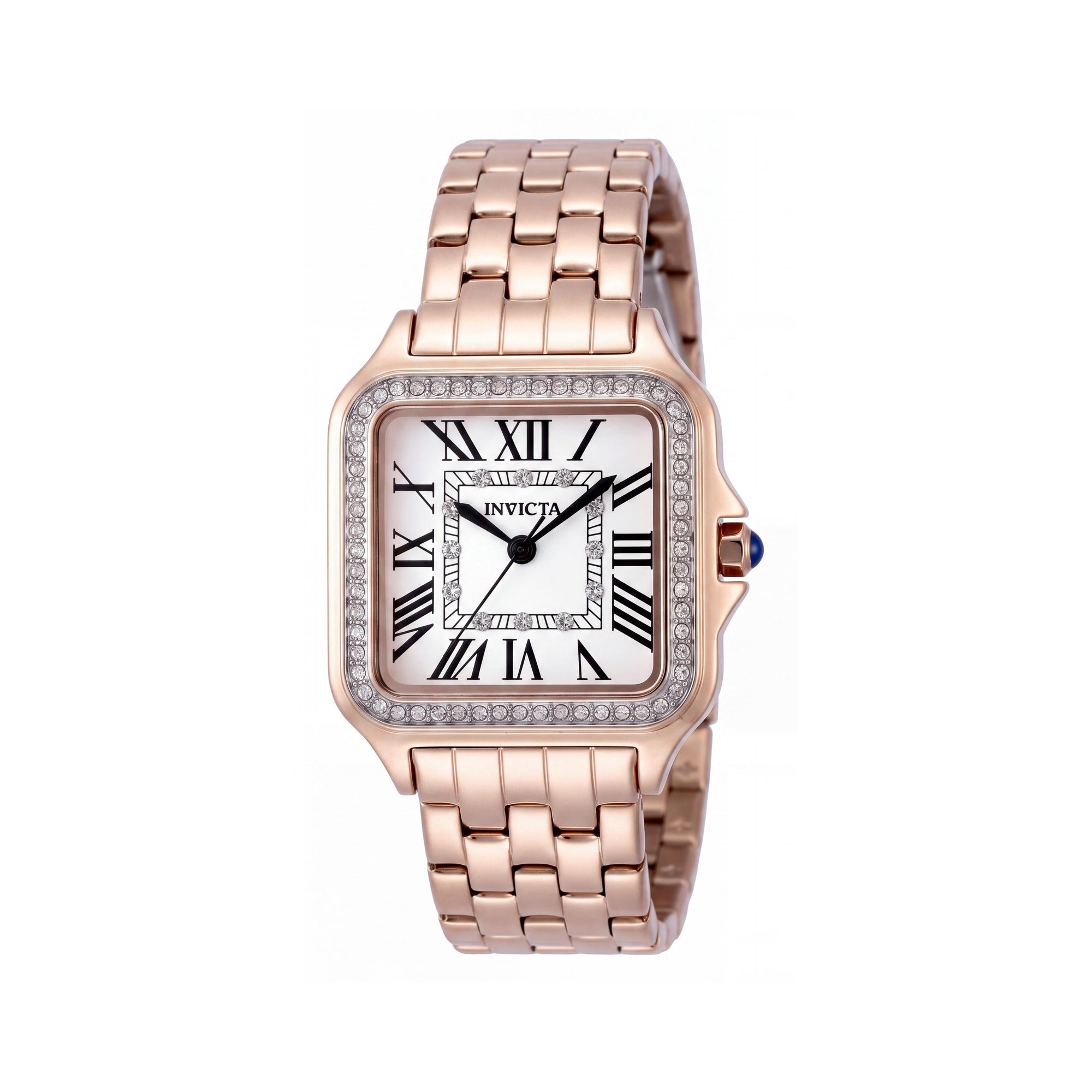 Invicta Angel 48997 Unisex Quartz Watch with Rose-gold Stainless Steel Case and Stainless Steel Bracelet, 28mm, Photo 1