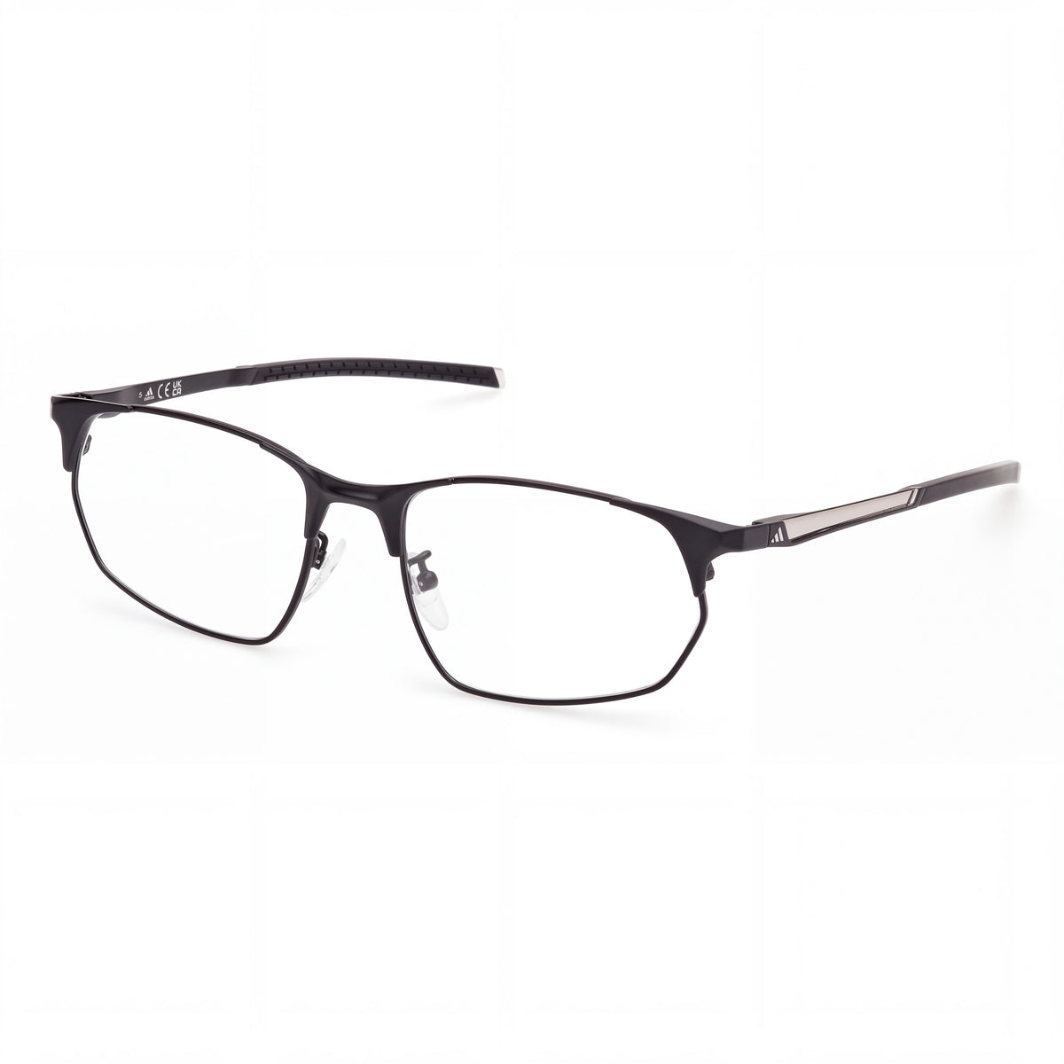 Adidas Sport Sp5096-d Unisex Eyewear featuring a Matte Black Metal Frame and Polycarbonate Lenses - Size 58-19-140, Photo 1