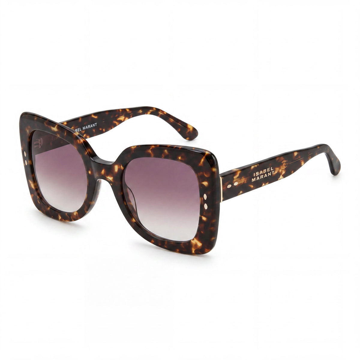 Gafas de Sol de Acetato Marrón Habana de Moda Isabel Marant para Mujer, 52 mm, Photo 1