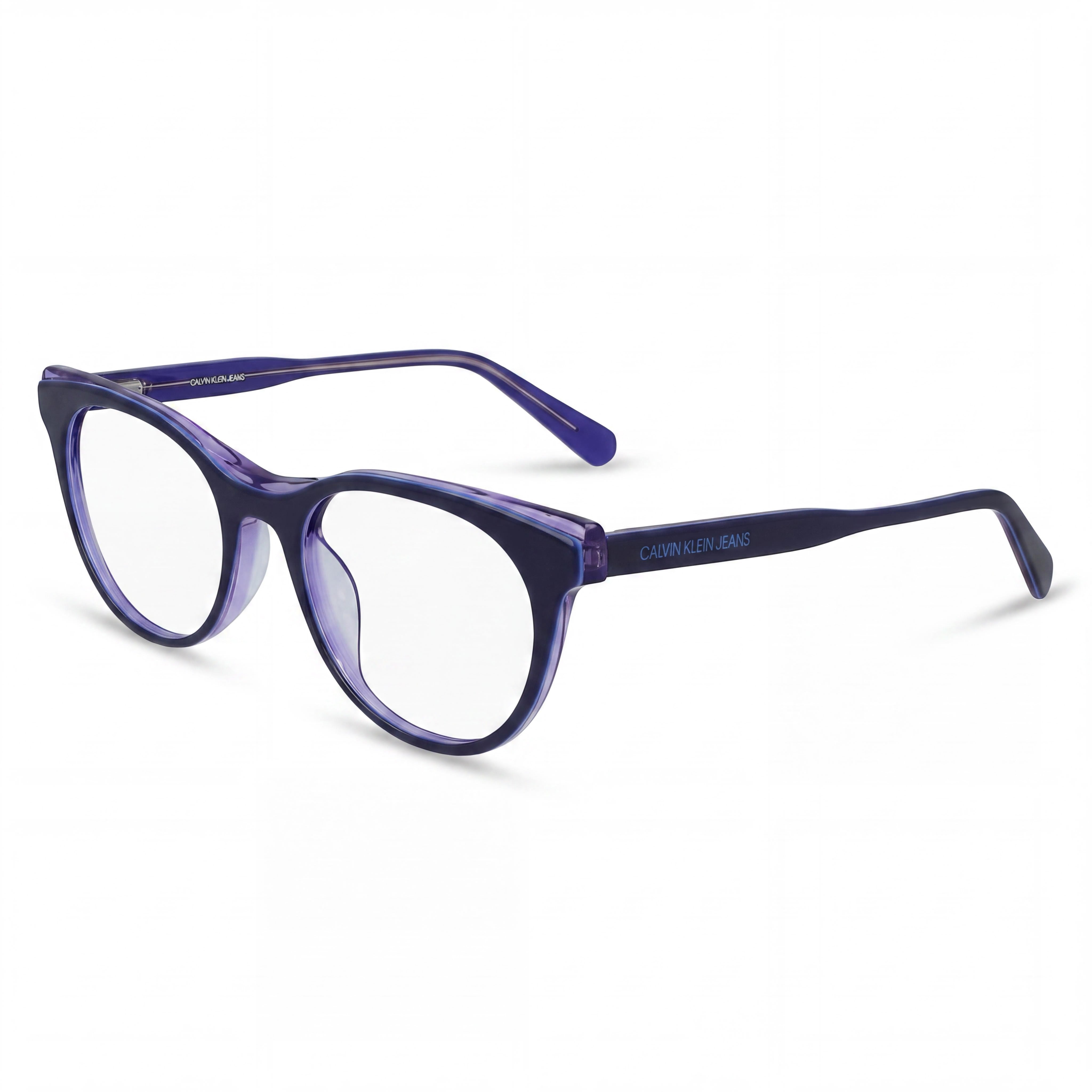 Gafas de sol unisex Calvin Klein Ckj19511 de acetato, polarizadas, color azul marino y morado, 51 mm, Photo 1