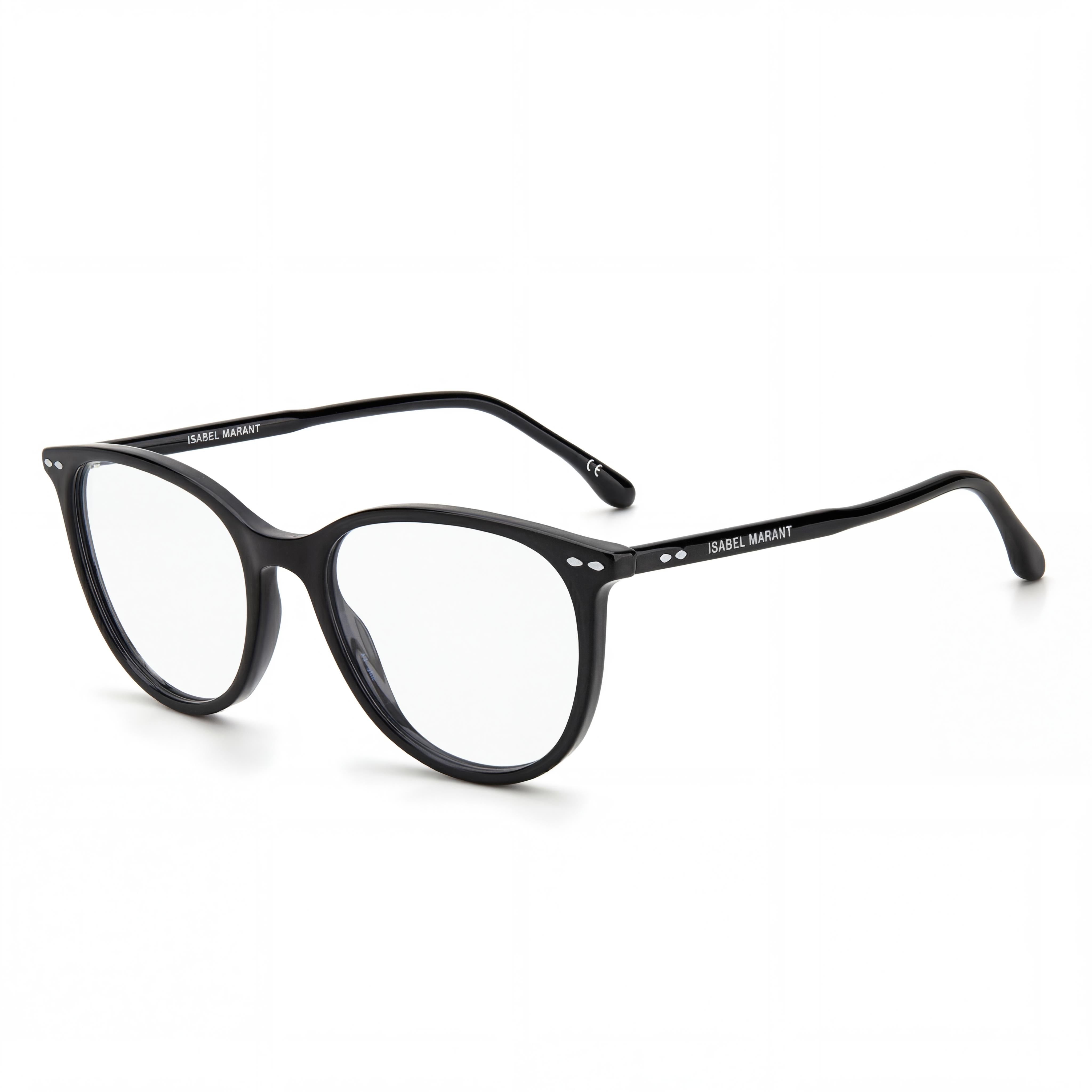 Isabel Marant Modern Unisex Black Acetate Frame Polycarbonate Lens Sunglasses Lens Width 51mm, Photo 1
