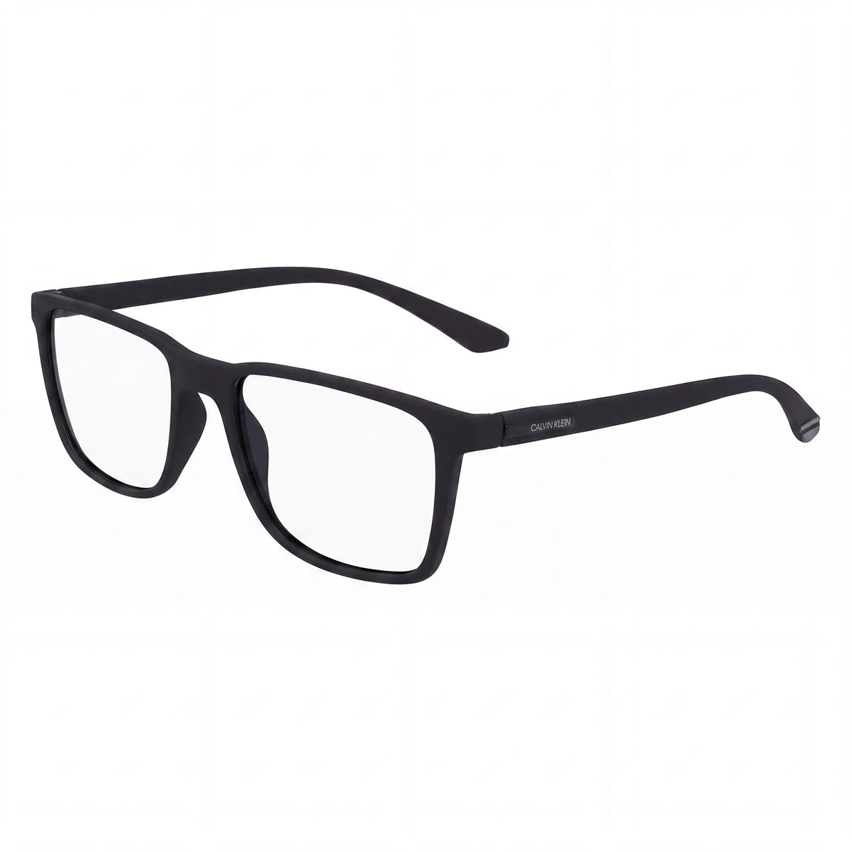 Calvin Klein CK 19573 Unisex Acetate Eyewear Frame, Matte Black, 54mm Lens, 18mm Bridge, 145mm Temple, Photo 1