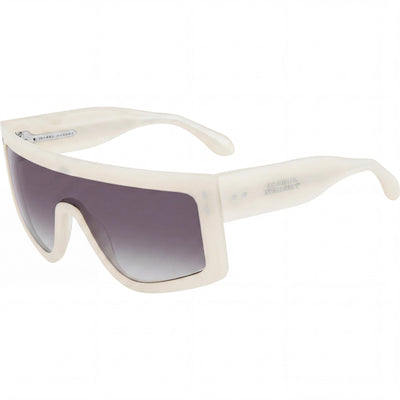 Isabel Marant - Montura de acetato moderna para mujer, color blanco perla y gris, 99-01-135