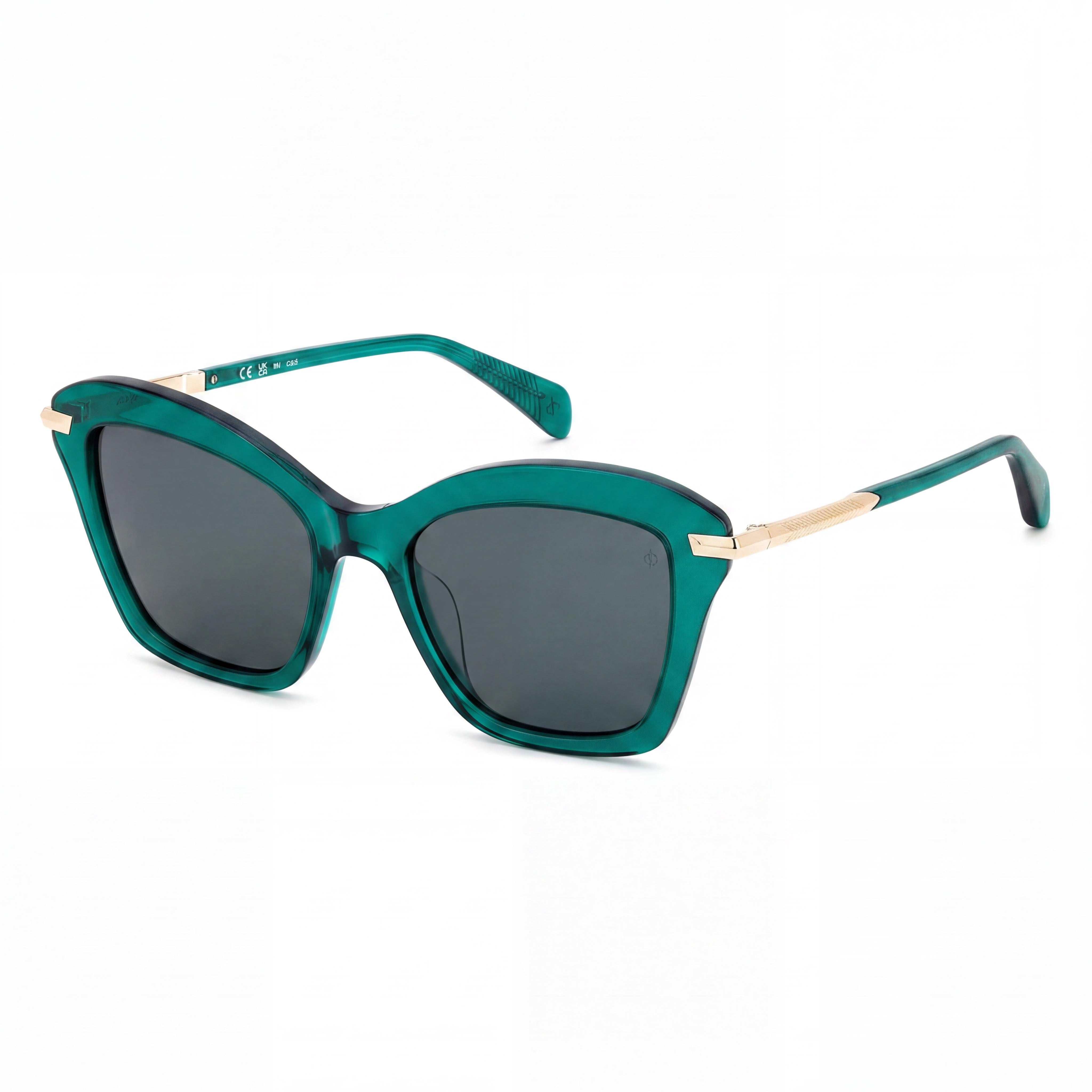 rag & bone Women’s Modern Heritage Green Acetate Frame UV Protection Clear Lens Eyeglasses 53mm, Photo 1