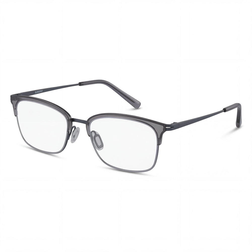Gafas de sol Flexon W3024 para mujer con montura de acetato gris y lentes de policarbonato gris, 53 mm