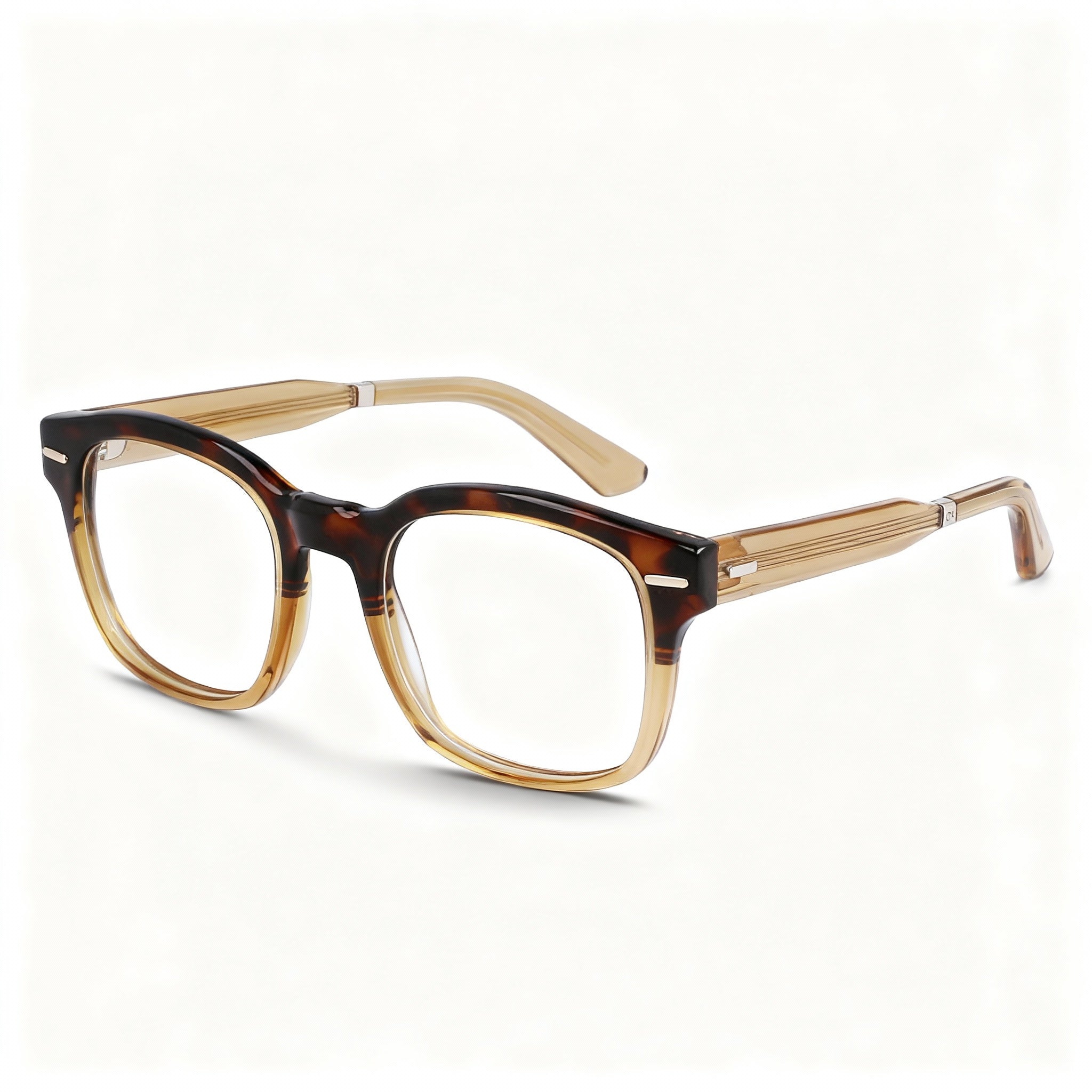 Gafas de sol unisex Calvin Klein CK23511 de policarbonato polarizado marrón metalizado Havana (49-21-140 mm), Photo 1