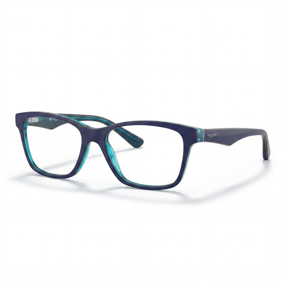 Vogue Eyewear Vo 2787 Women's Polarized Metal Frame Sunglasses, Bluette Orange Azure, 51mm